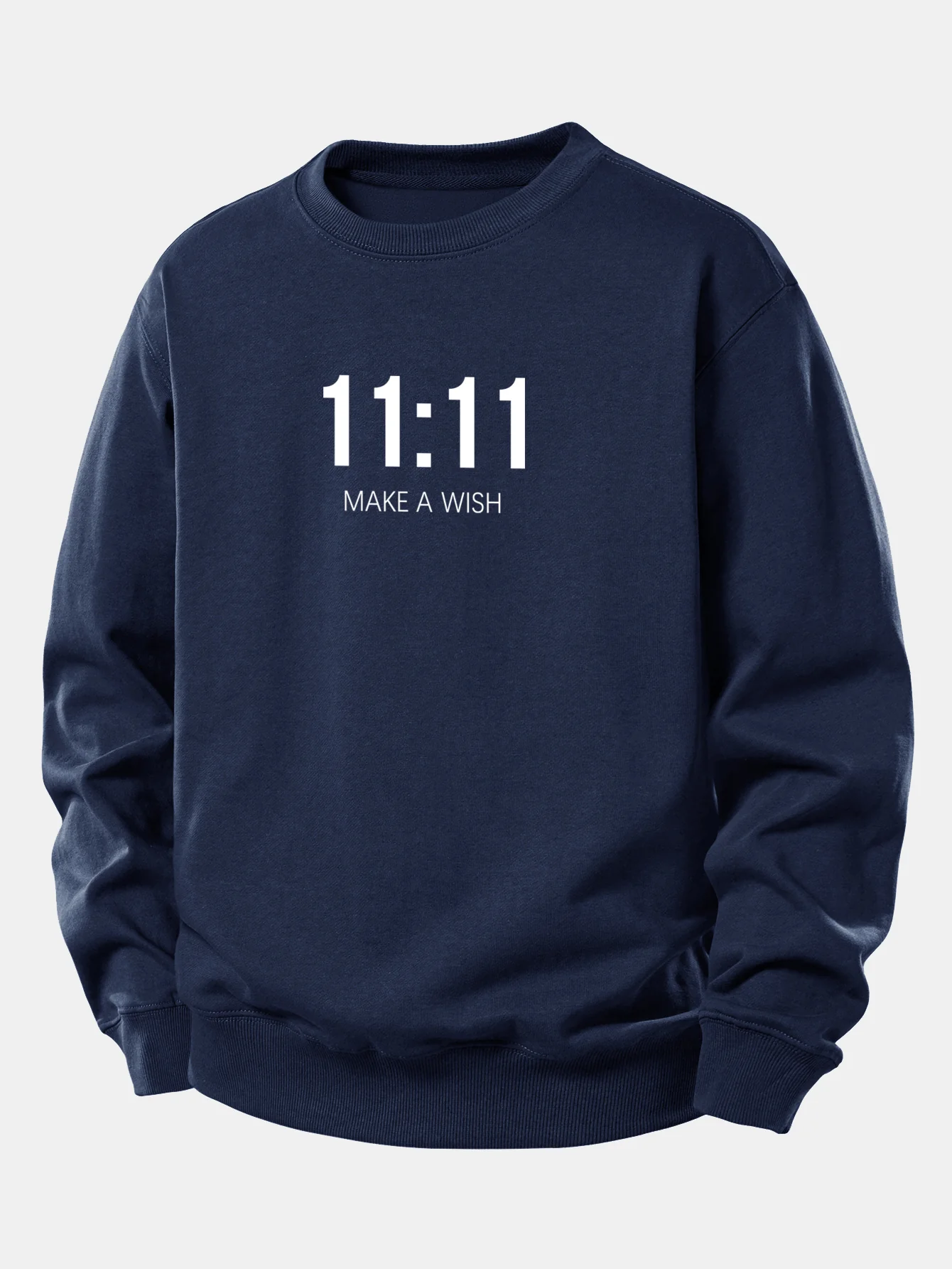 11:11 Print Relax Fit Sweatshirt - Image 2