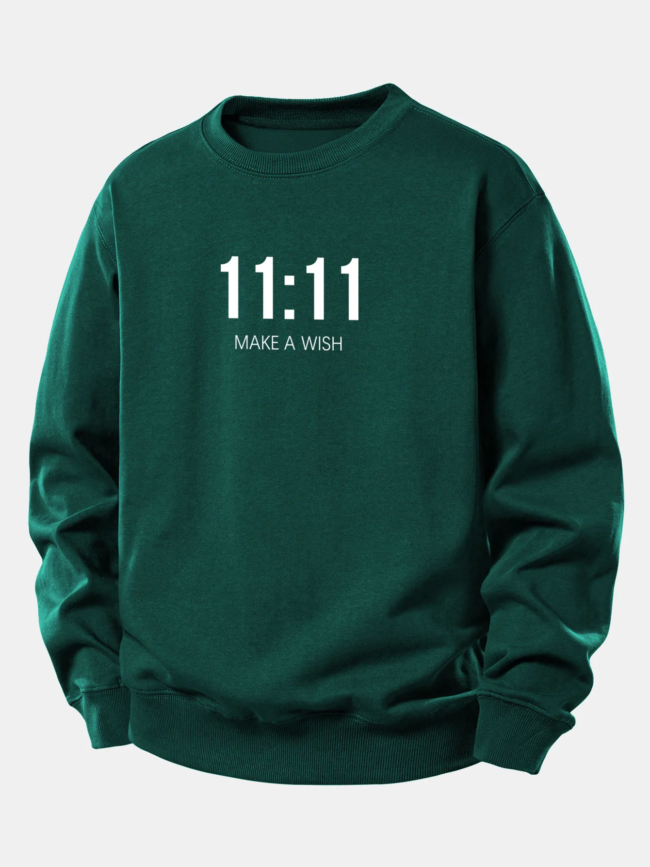 11:11 Print Relax Fit Sweatshirt - Image 3