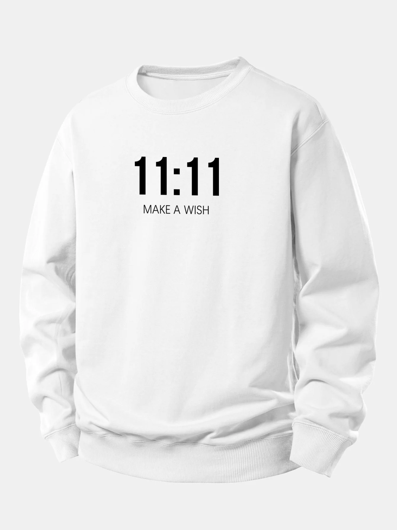 11:11 Print Relax Fit Sweatshirt - Image 4