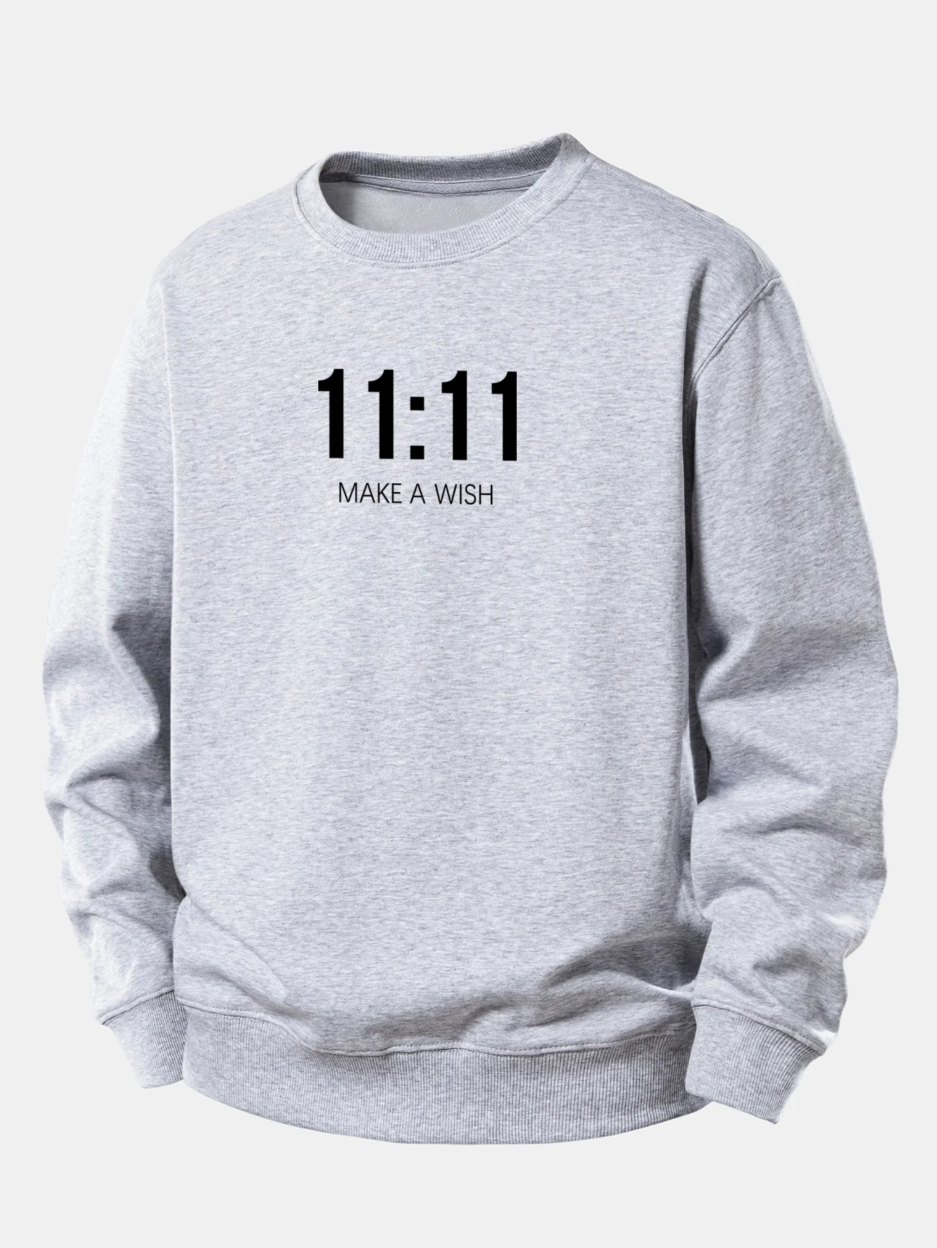 11:11 Print Relax Fit Sweatshirt - Image 7