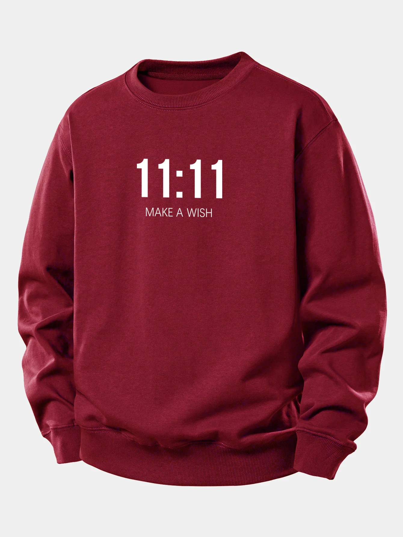 11:11 Print Relax Fit Sweatshirt - Image 8