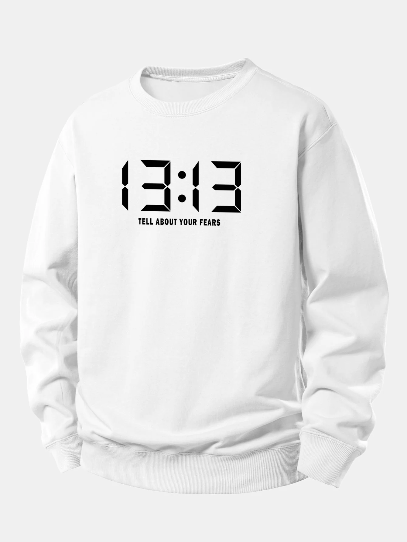 13:13 Print Relax Fit Sweatshirt - Image 5