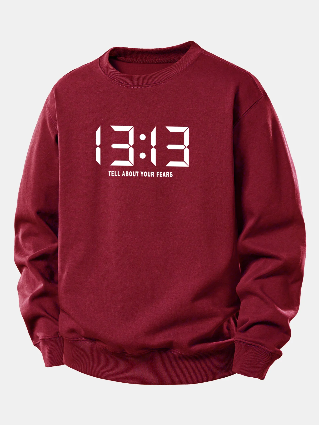 13:13 Print Relax Fit Sweatshirt - Image 8