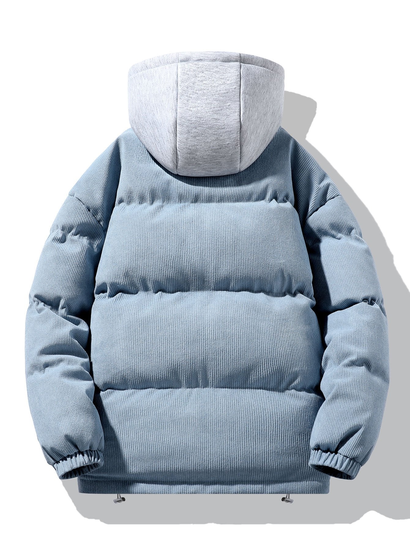 2-in-1 Cordura Reißverschluss Kapuzen-Puffermantel - Image 11