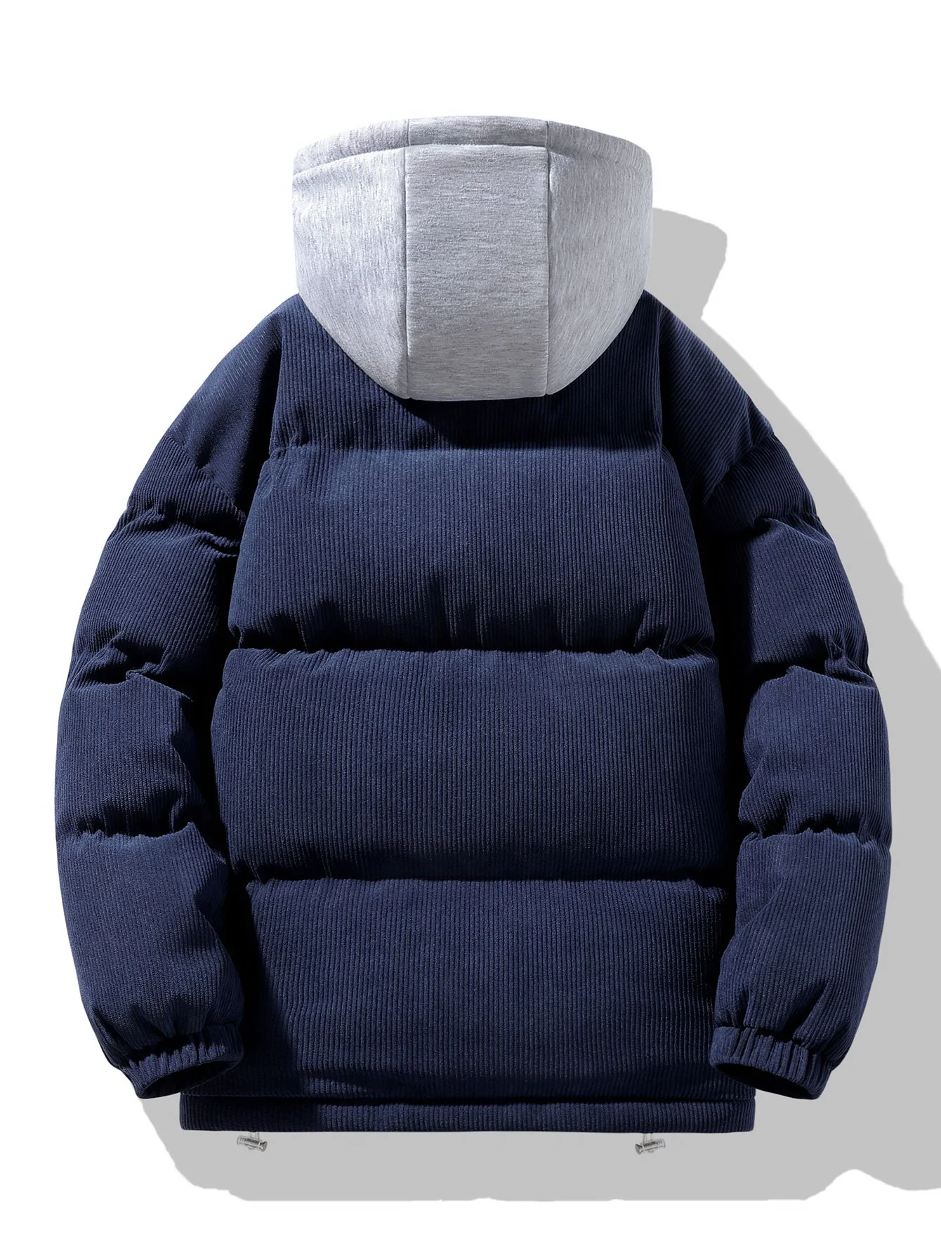 2-in-1 Cordura Reißverschluss Kapuzen-Puffermantel - Image 5