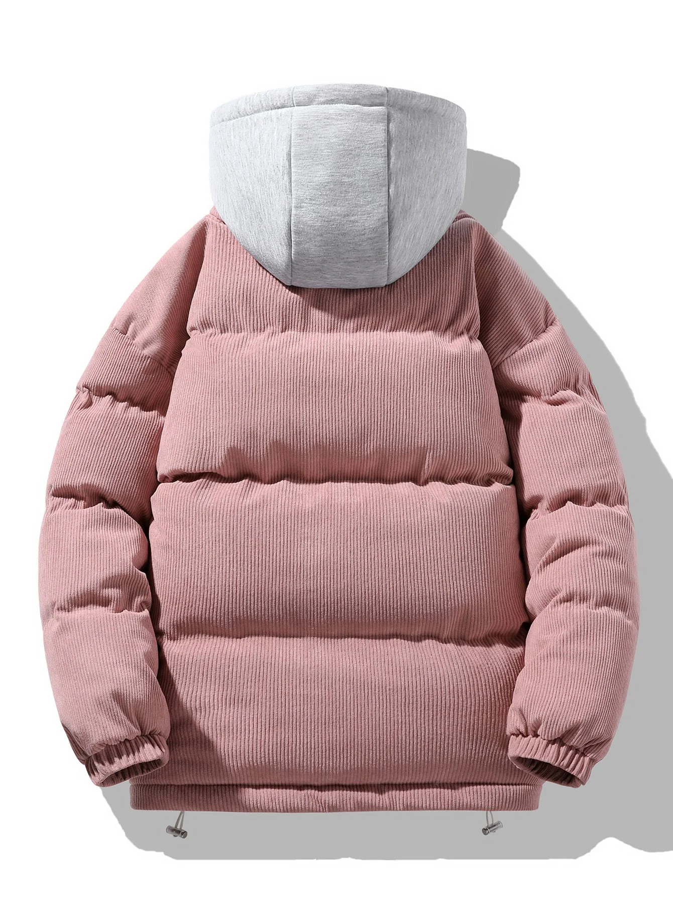 2-in-1 Cordura Reißverschluss Kapuzen-Puffermantel - Image 9