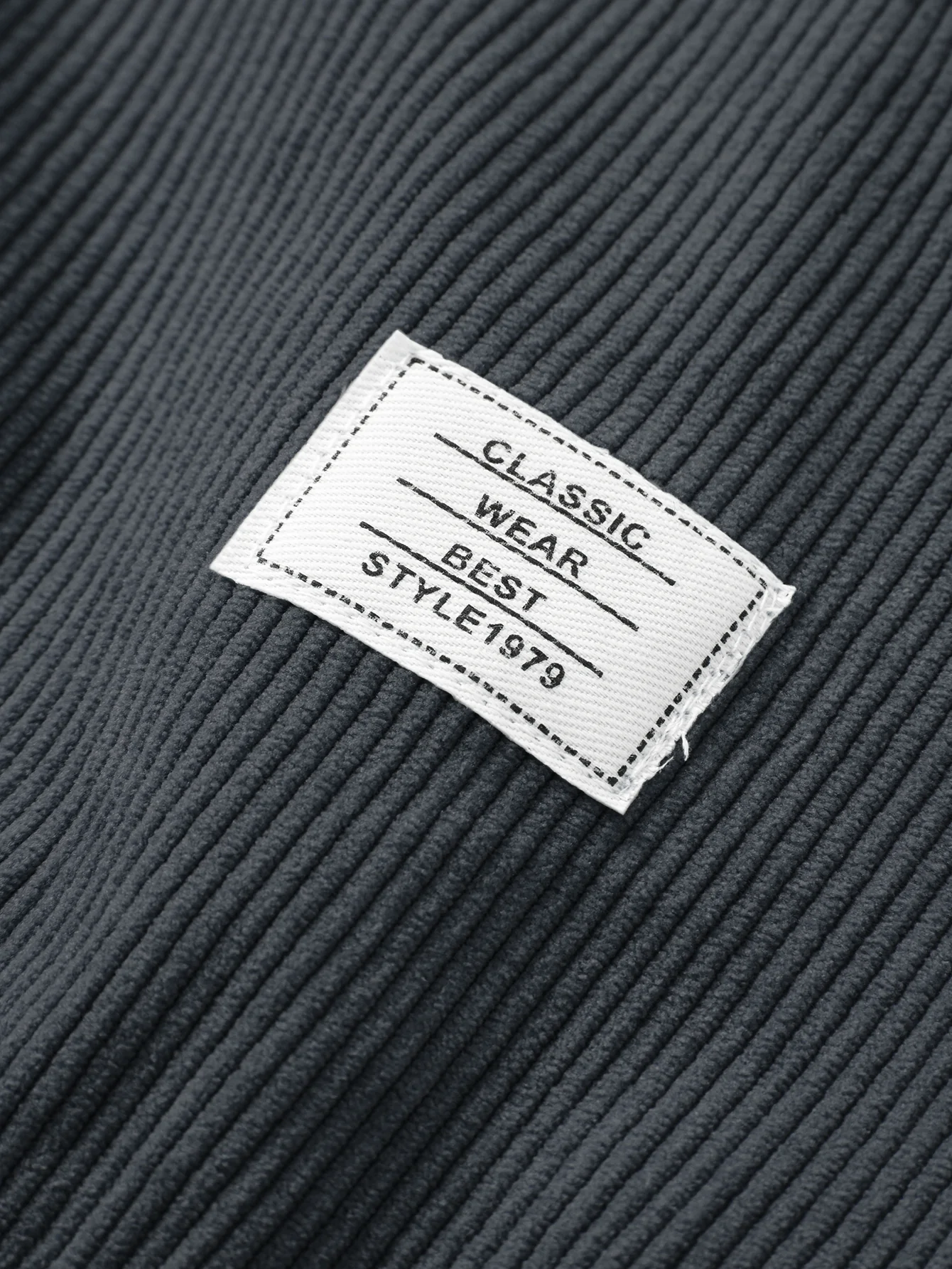 2 In 1 Crew Neck Stretch Corduroy Sweatshirt & Straight Leg Corduroy Pants - Image 12