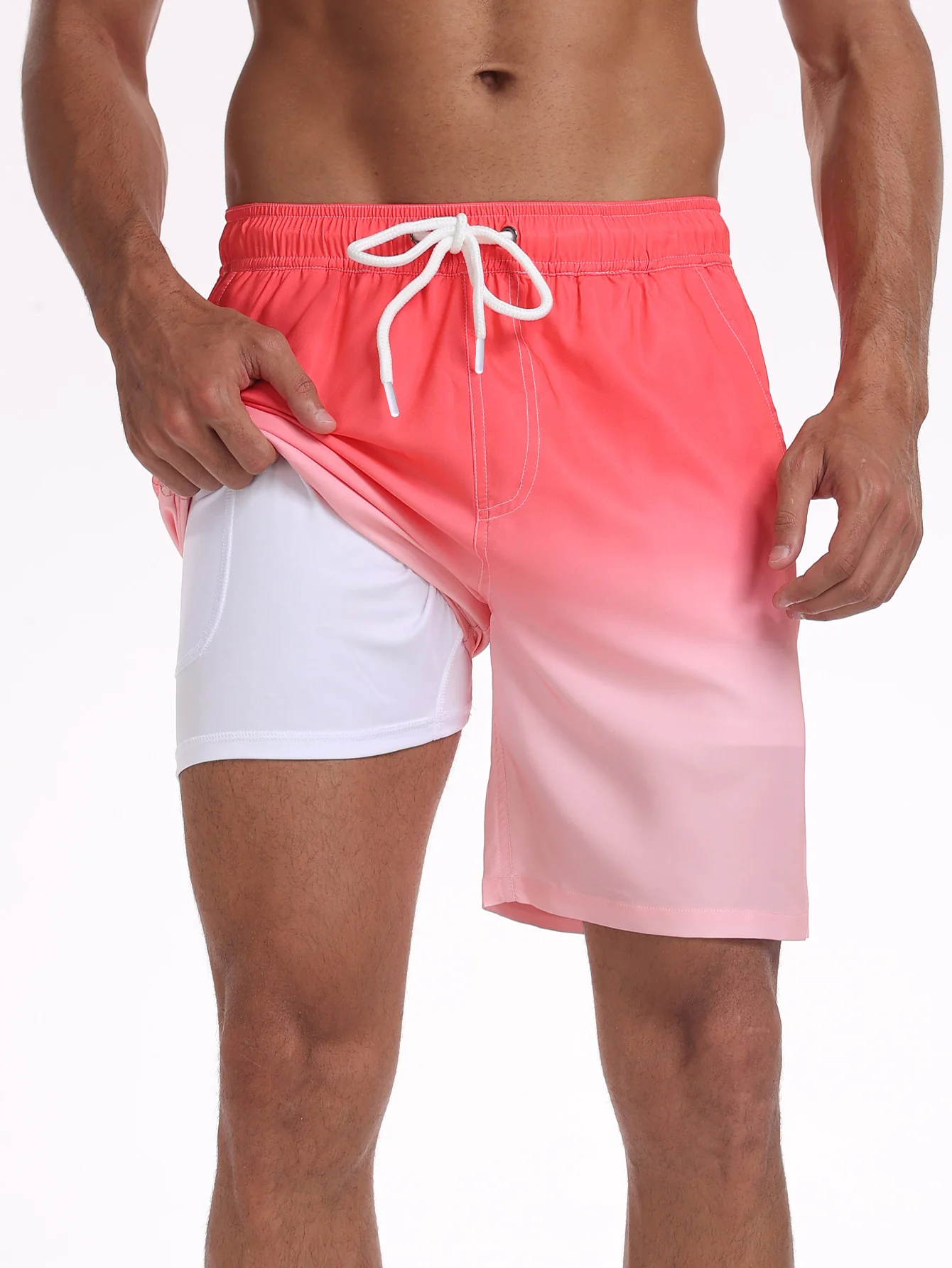 2-in-1 Badehose mit Kordelzug und Tasche - Image 2