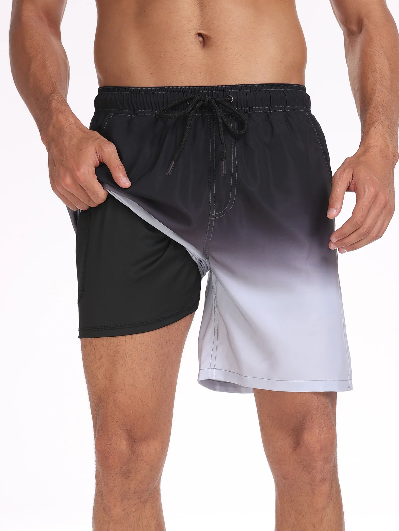 2-in-1 Badehose mit Kordelzug und Tasche - Image 29