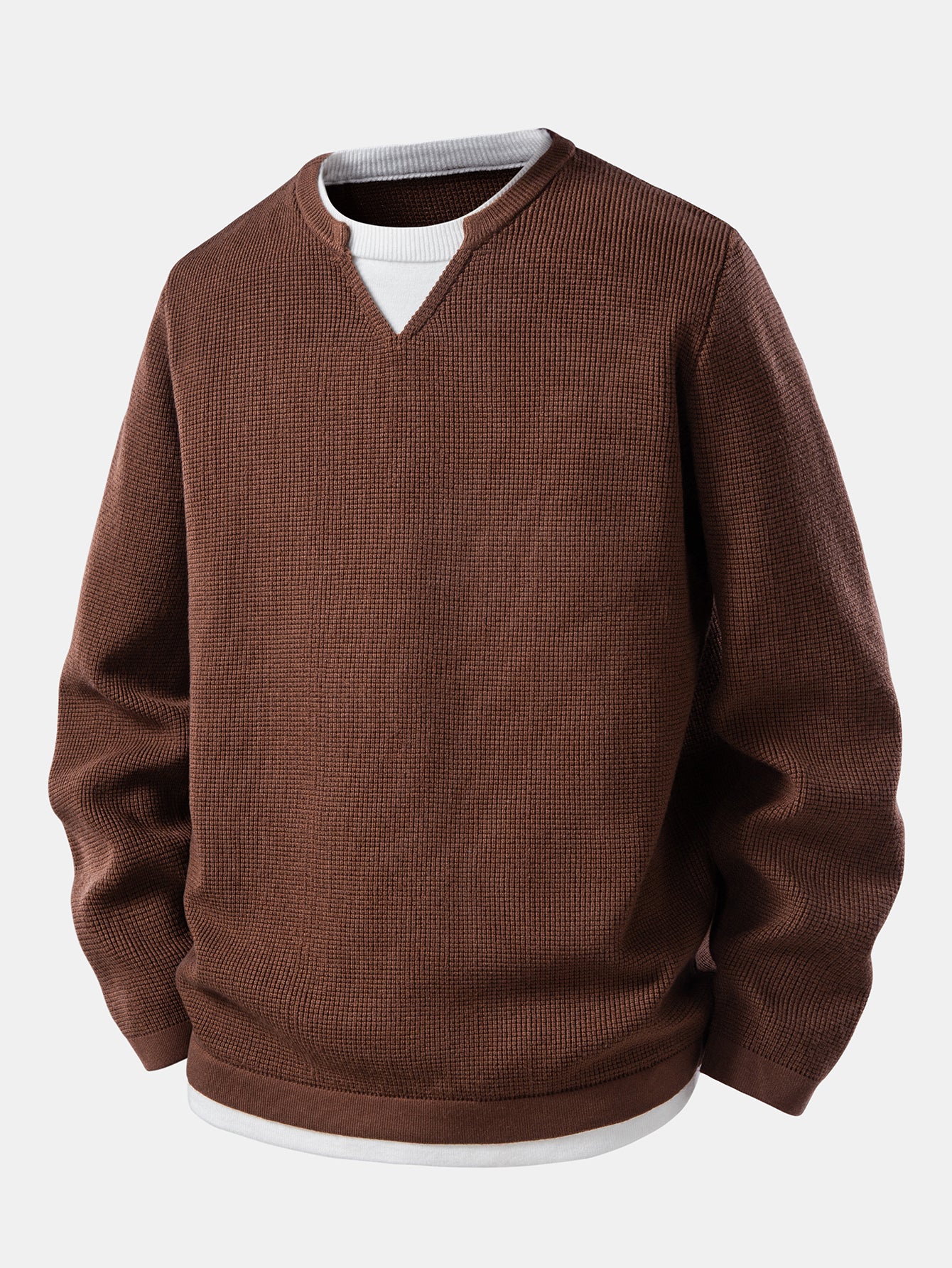 2 In 1 V-Neck Sweater - Image 5