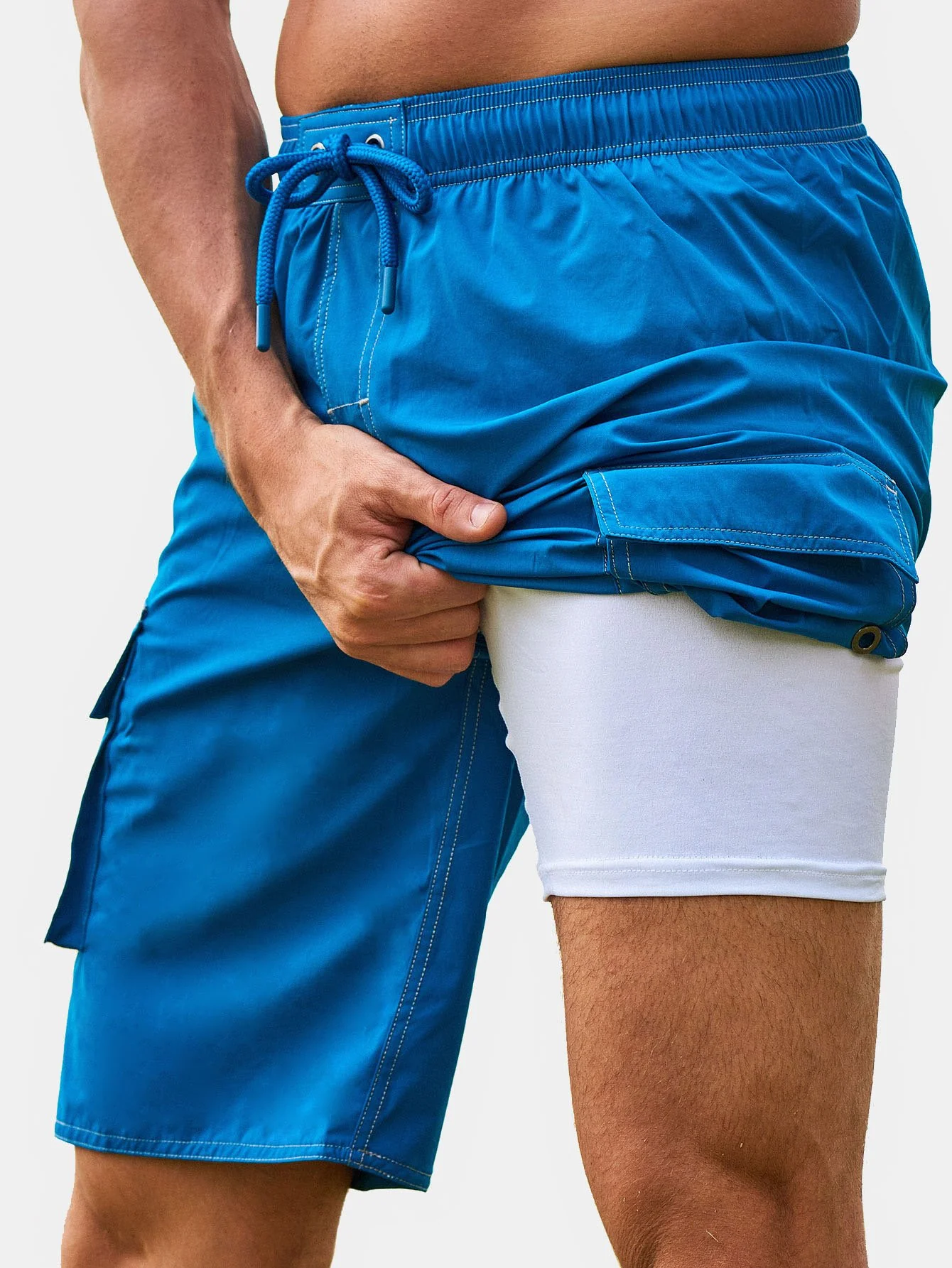 2-in-1 Outdoor Strand Schwimmshorts - Image 15