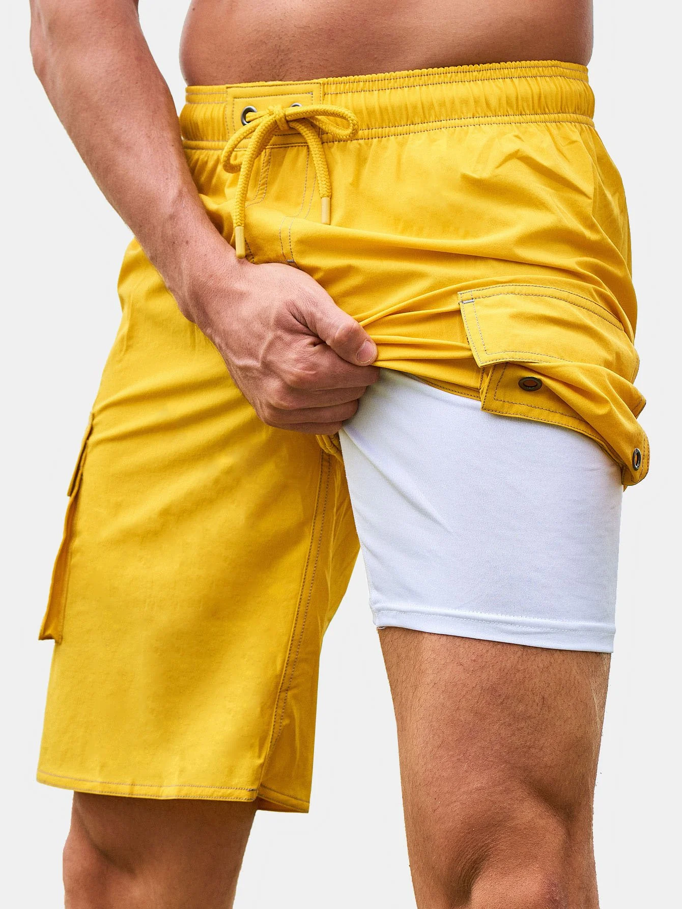 2-in-1 Outdoor Strand Schwimmshorts - Image 24
