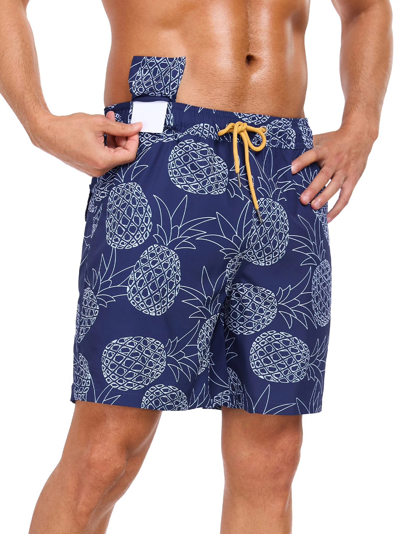 2-in-1 Badehose mit Ananas-Print - Image 3