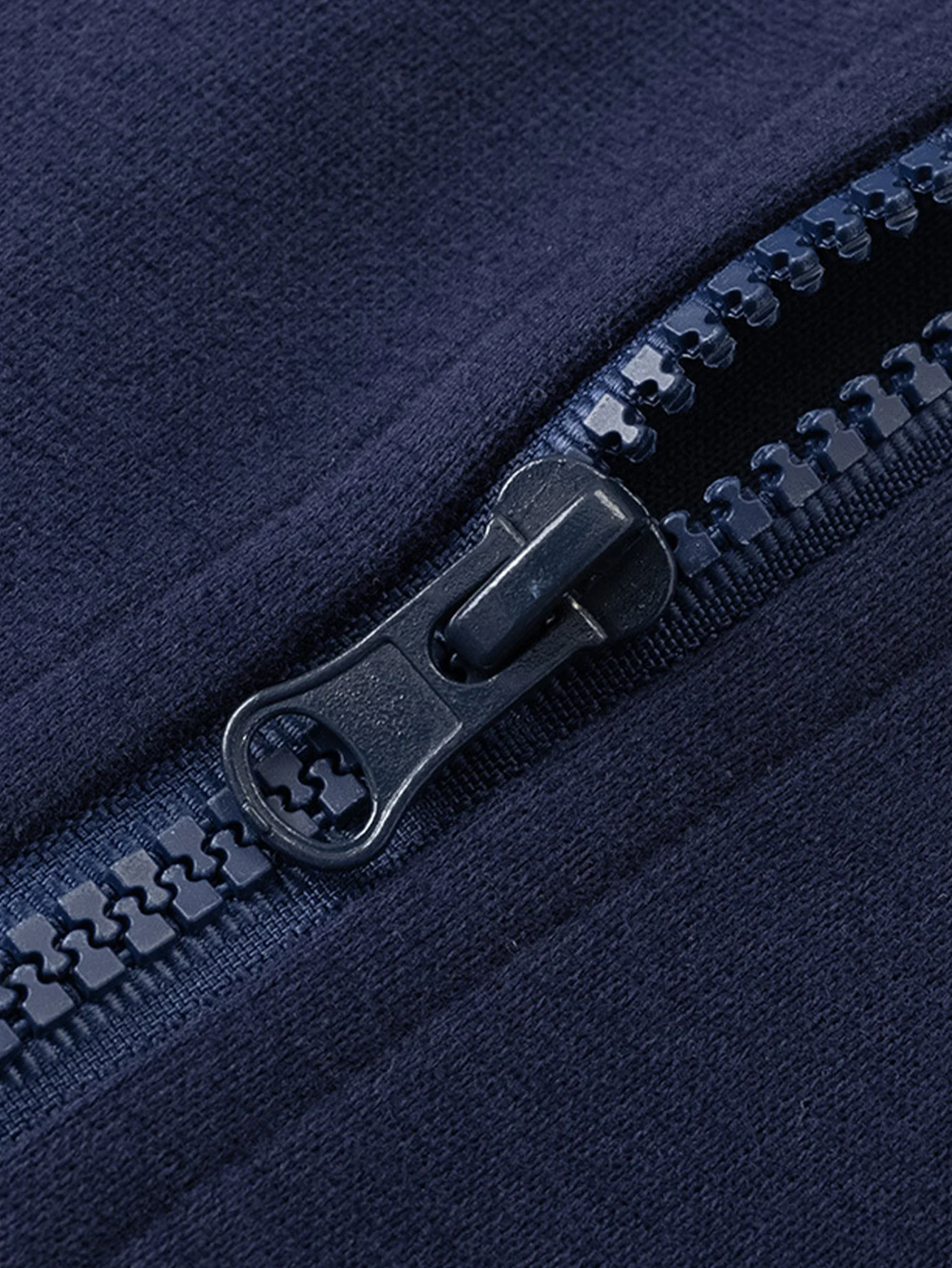 2 in 1 Kariertes Kapuzenpullover mit Reißverschluss und Kängurutasche - Image 6