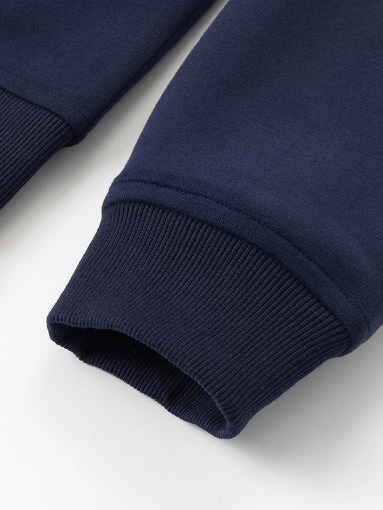 2 in 1 Kariertes Kapuzenpullover mit Reißverschluss und Kängurutasche - Image 9