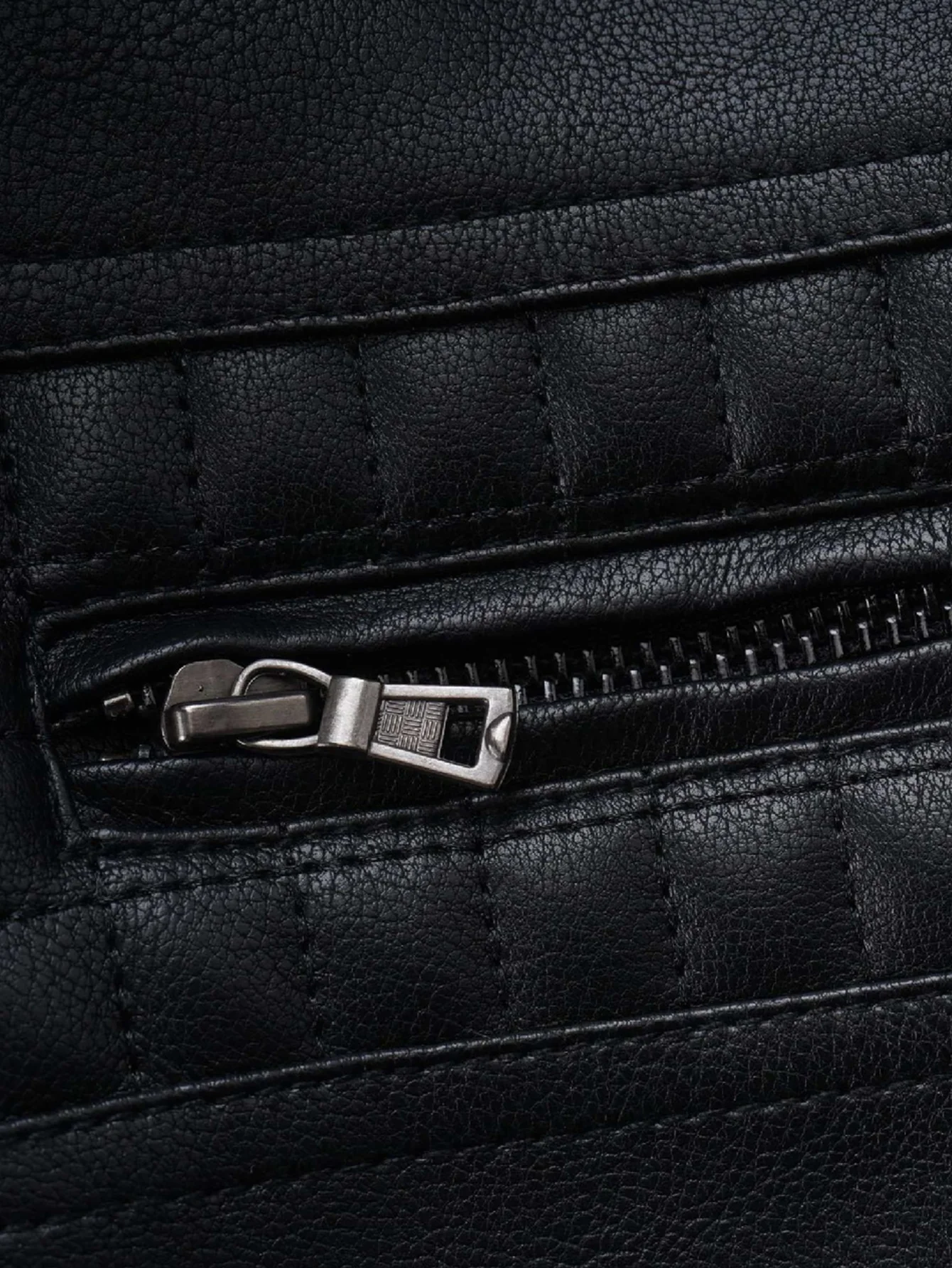 2 in 1 PU-Lederjacke mit abnehmbarem Kapuzenverschluss - Image 7