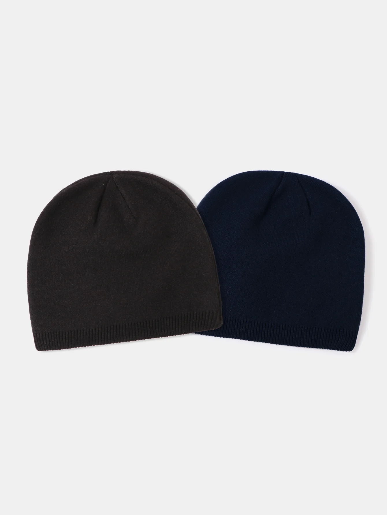 2 Stück Einfarbige Outdoor Radfahren Warme Strickmütze - Image 9