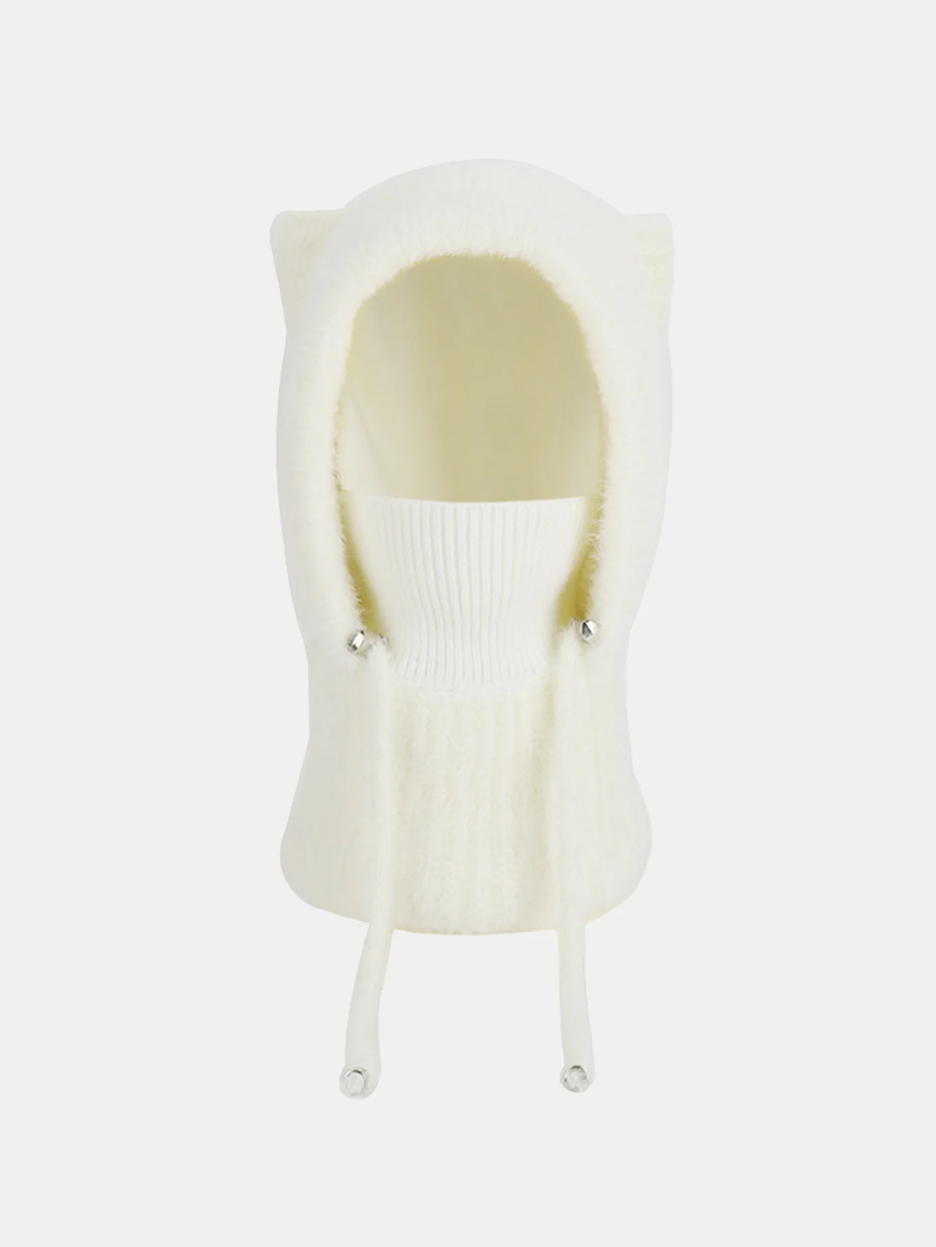 3-in-1 Fleece Lined Balaclava Knit Hat With Scarf Face Mask - Image 4
