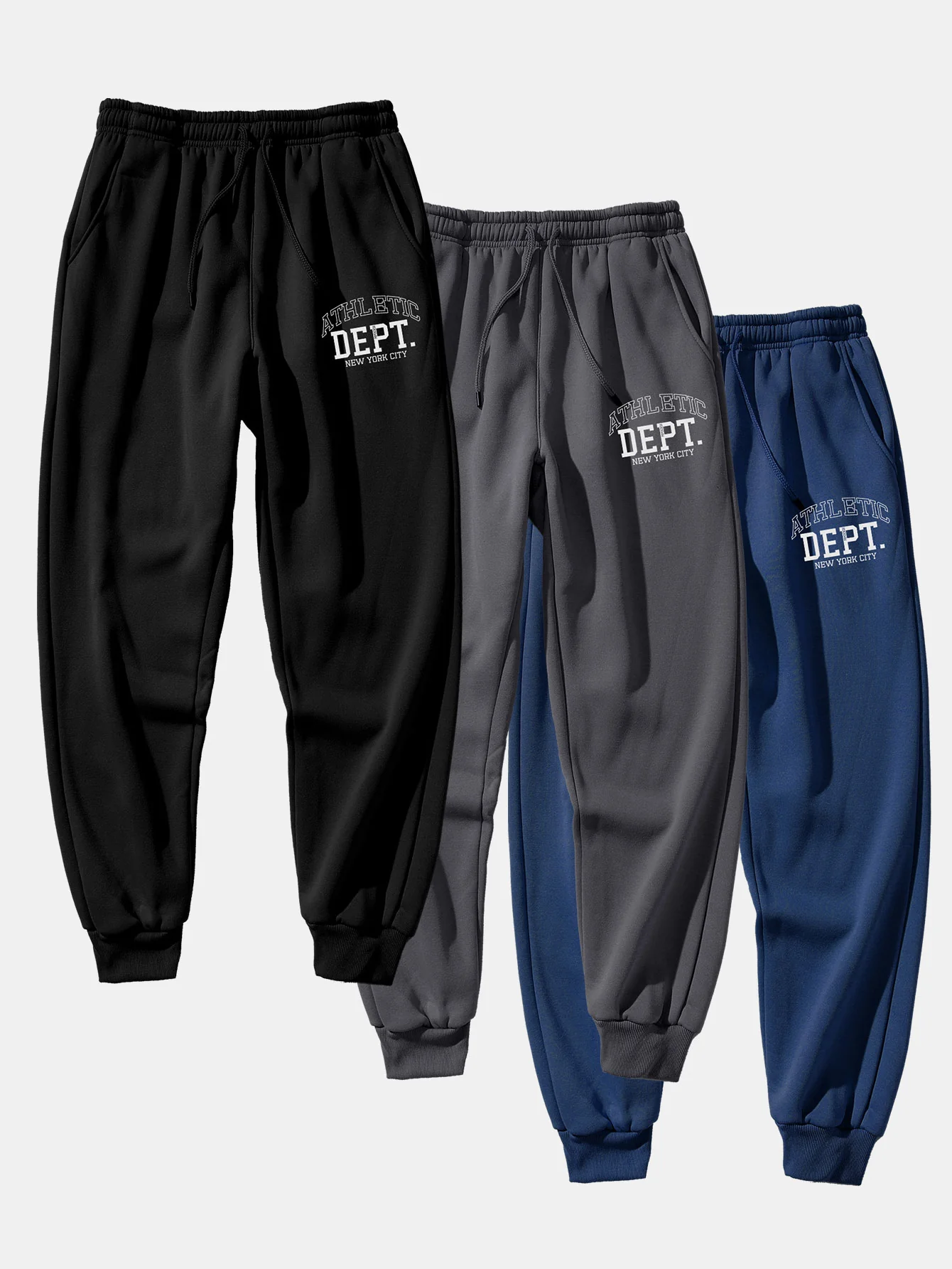 3 Teile Sportabteilung Druck Jogginghose