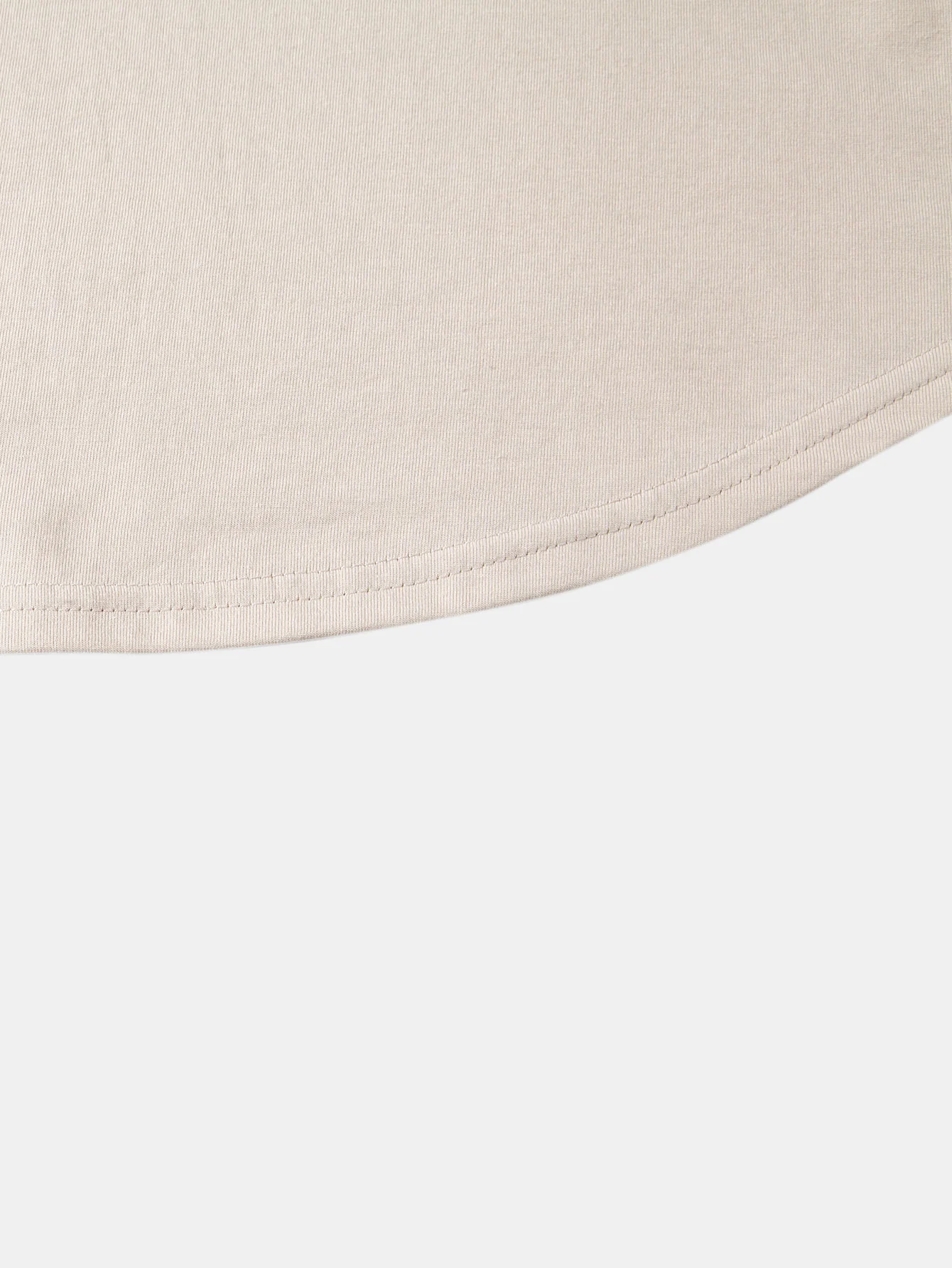 3 Pieces Basic Cotton Arc Hem T-Shirts - Image 18