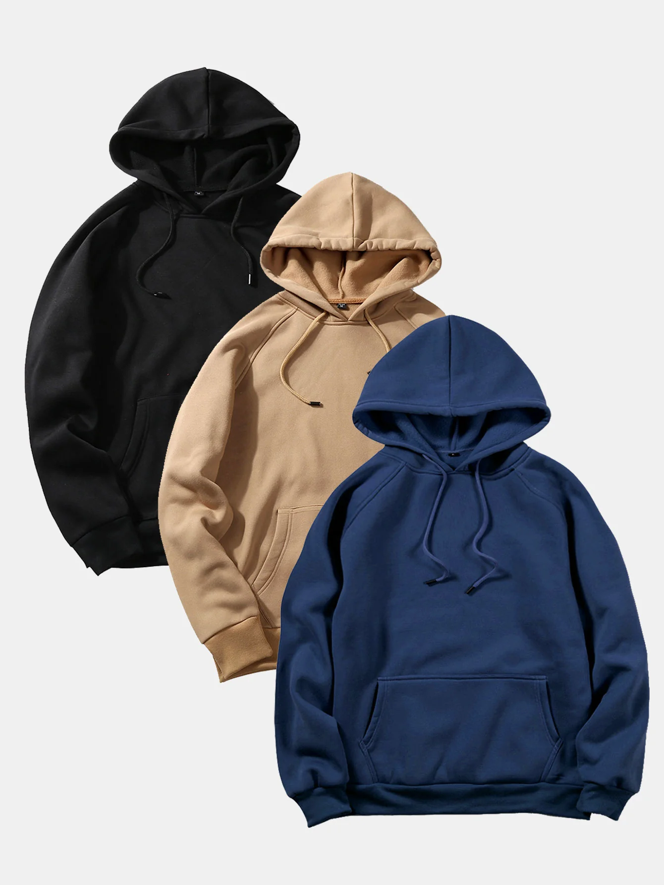3 Stück Basic Hoodies - Image 7