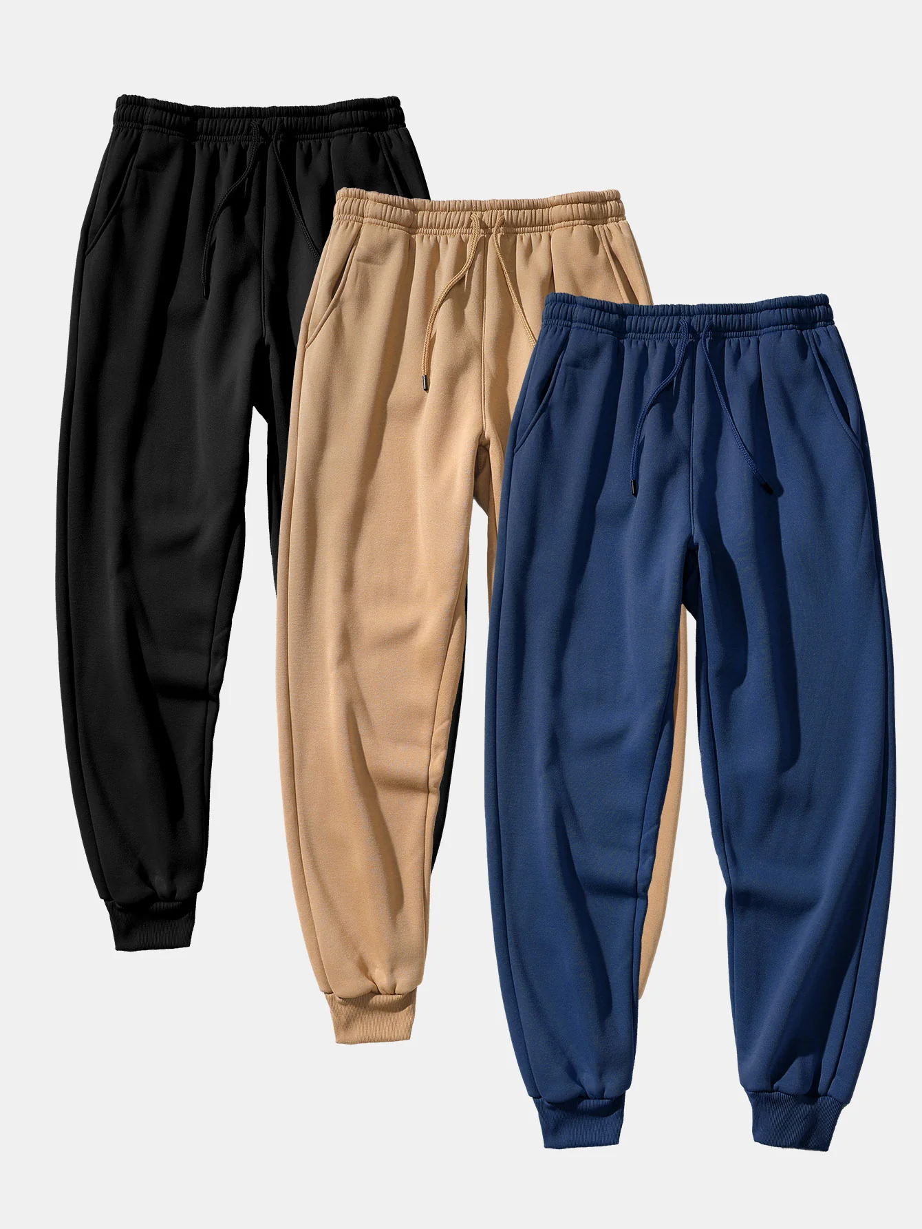 3 Stück Basic Jogginghosen - Image 4