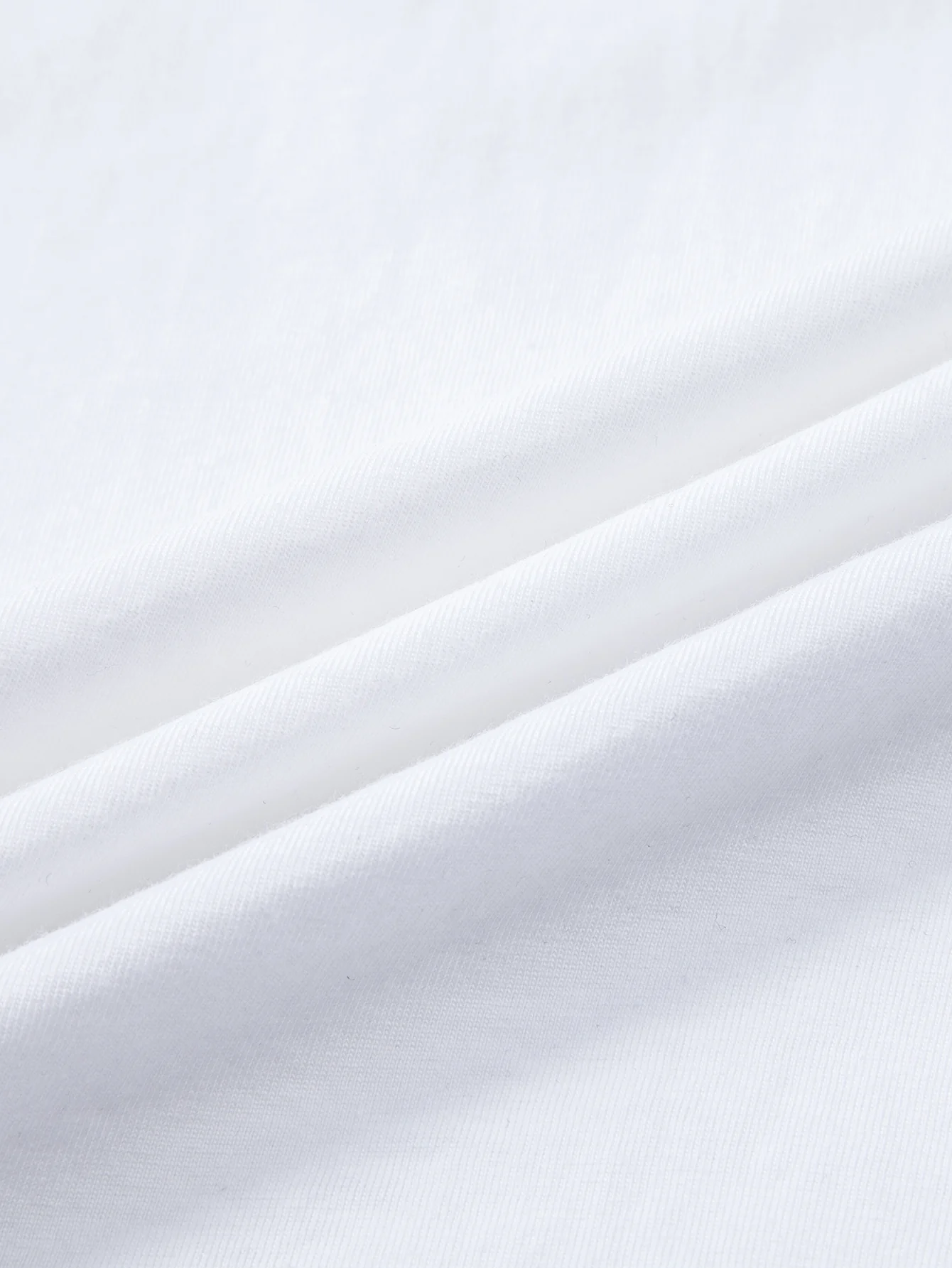 3 Stücke Basic Langarm Baumwolle Bogen Saum T-Shirts - Image 13