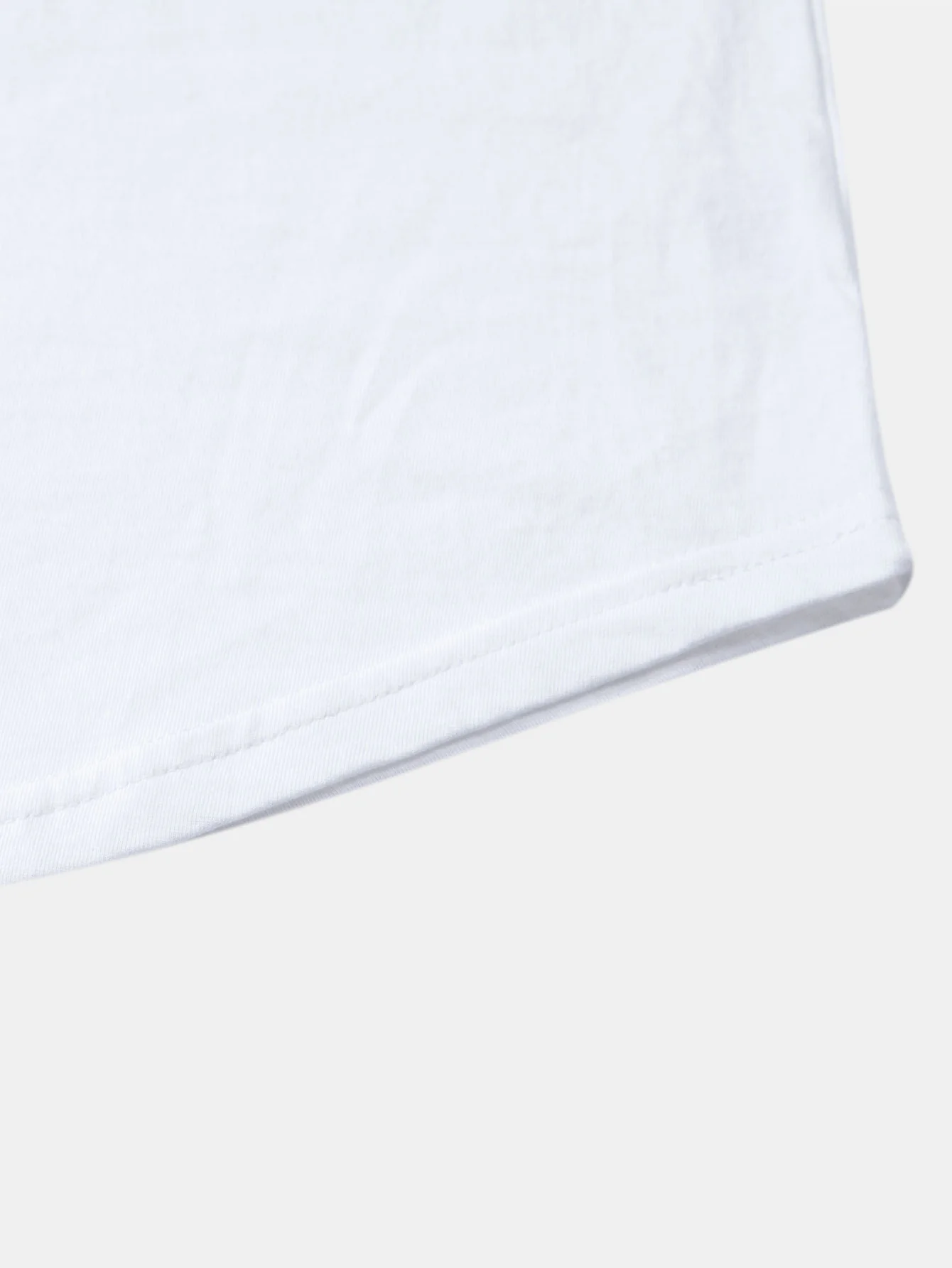 3 Stücke Basic Langarm Baumwolle Bogen Saum T-Shirts - Image 14