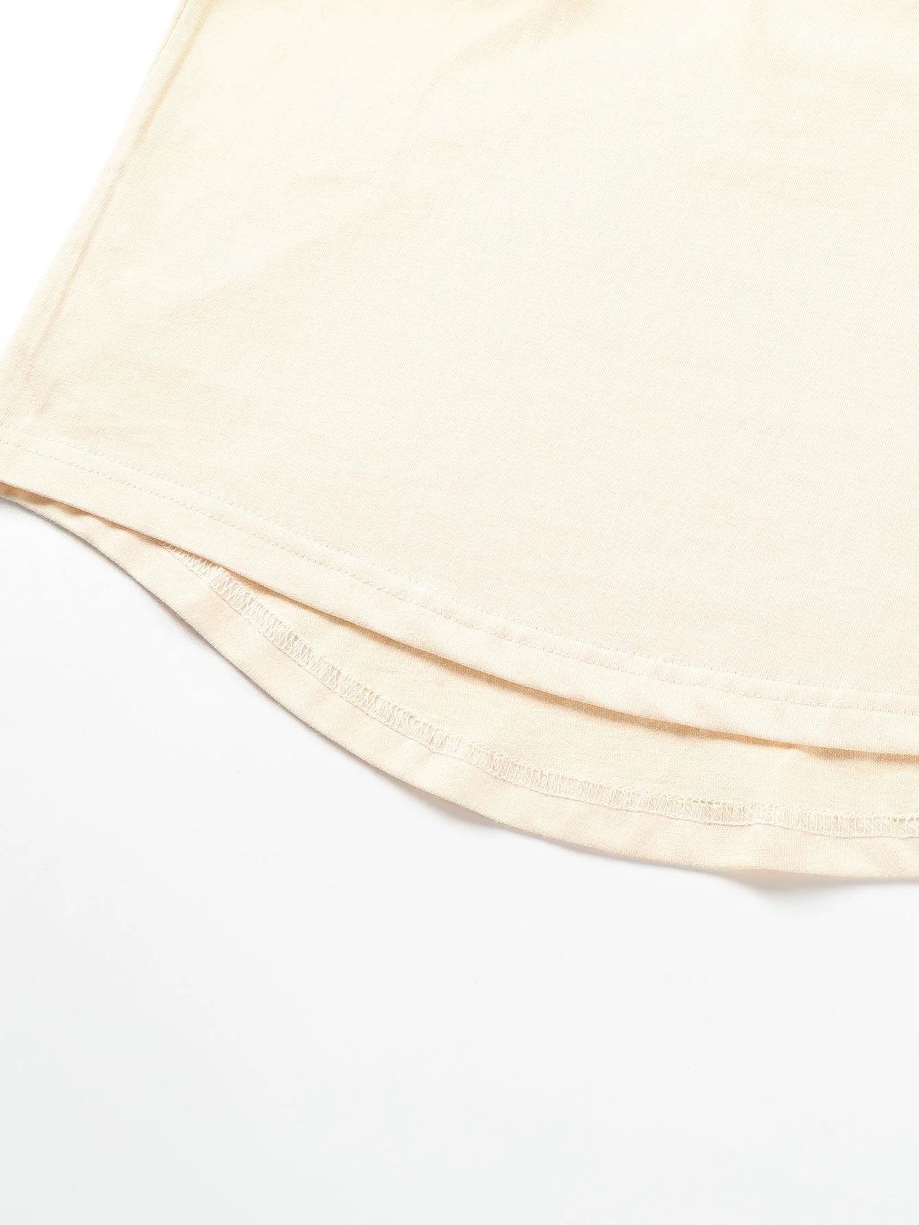 3 Stück Basic Langarm Schwergewicht Arc Hem T-Shirts - Image 18