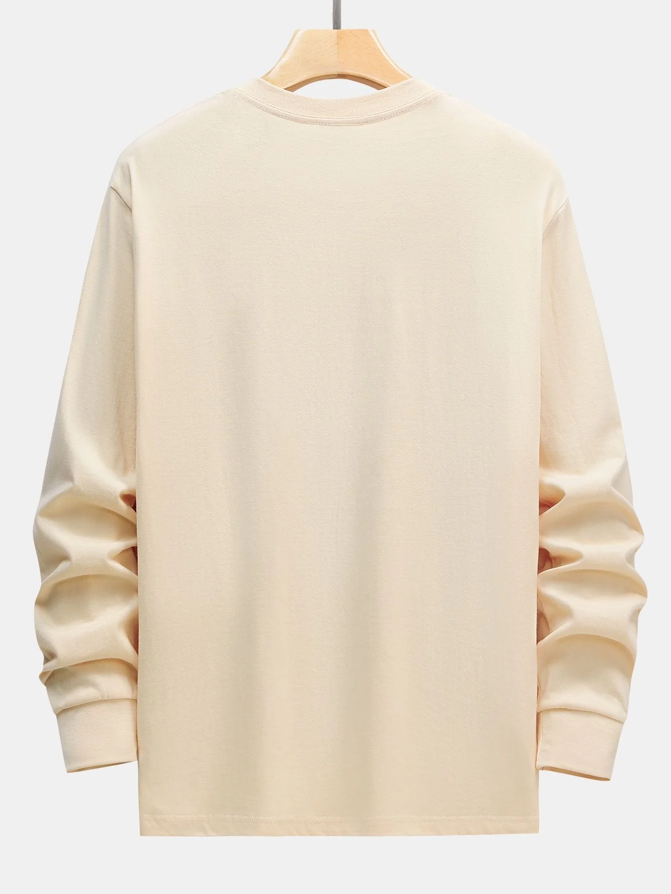 3 Stück Basic Langarm Schwergewicht T-Shirts - Image 16