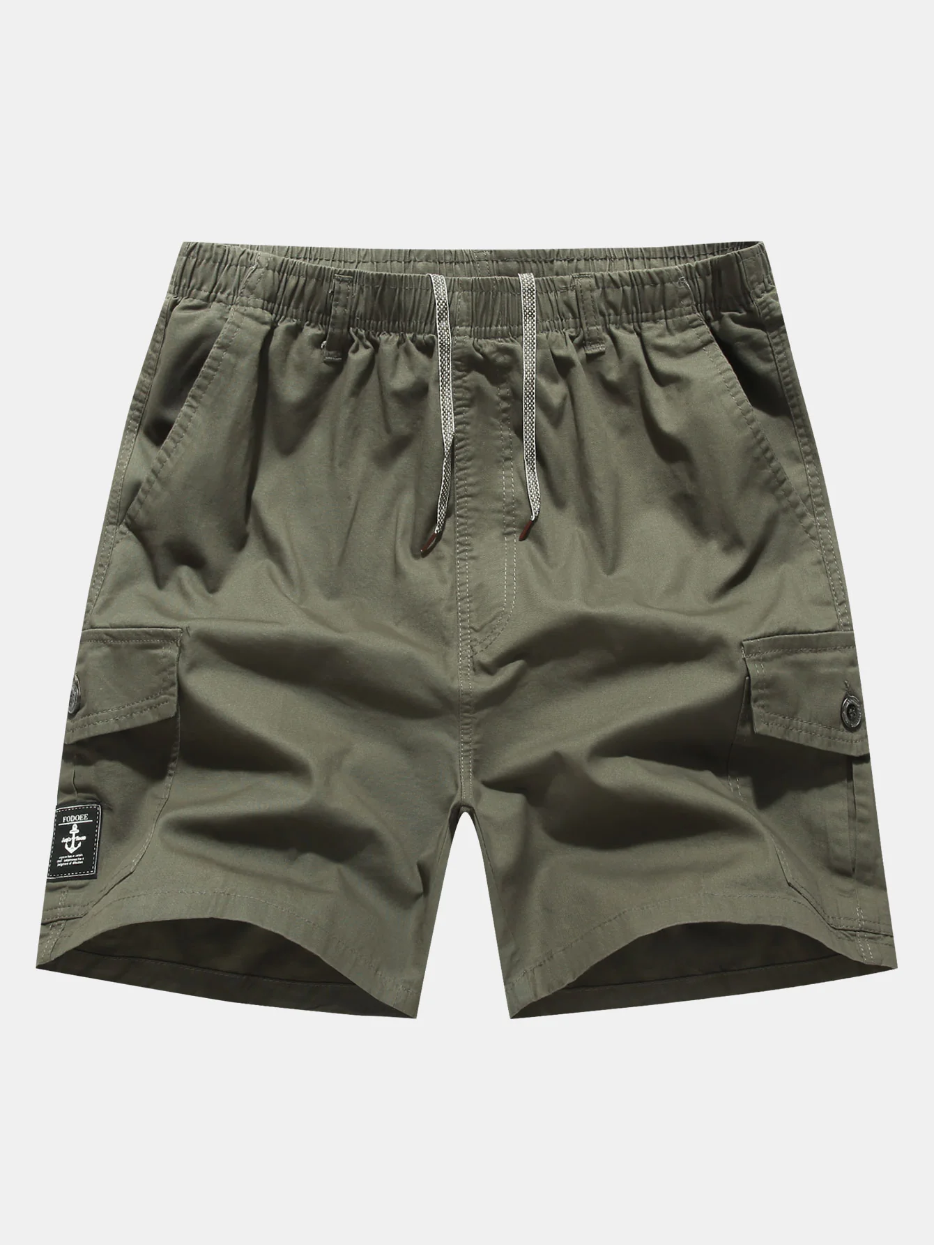 3 Pieces Chino Drawstring Cargo Shorts - Image 5