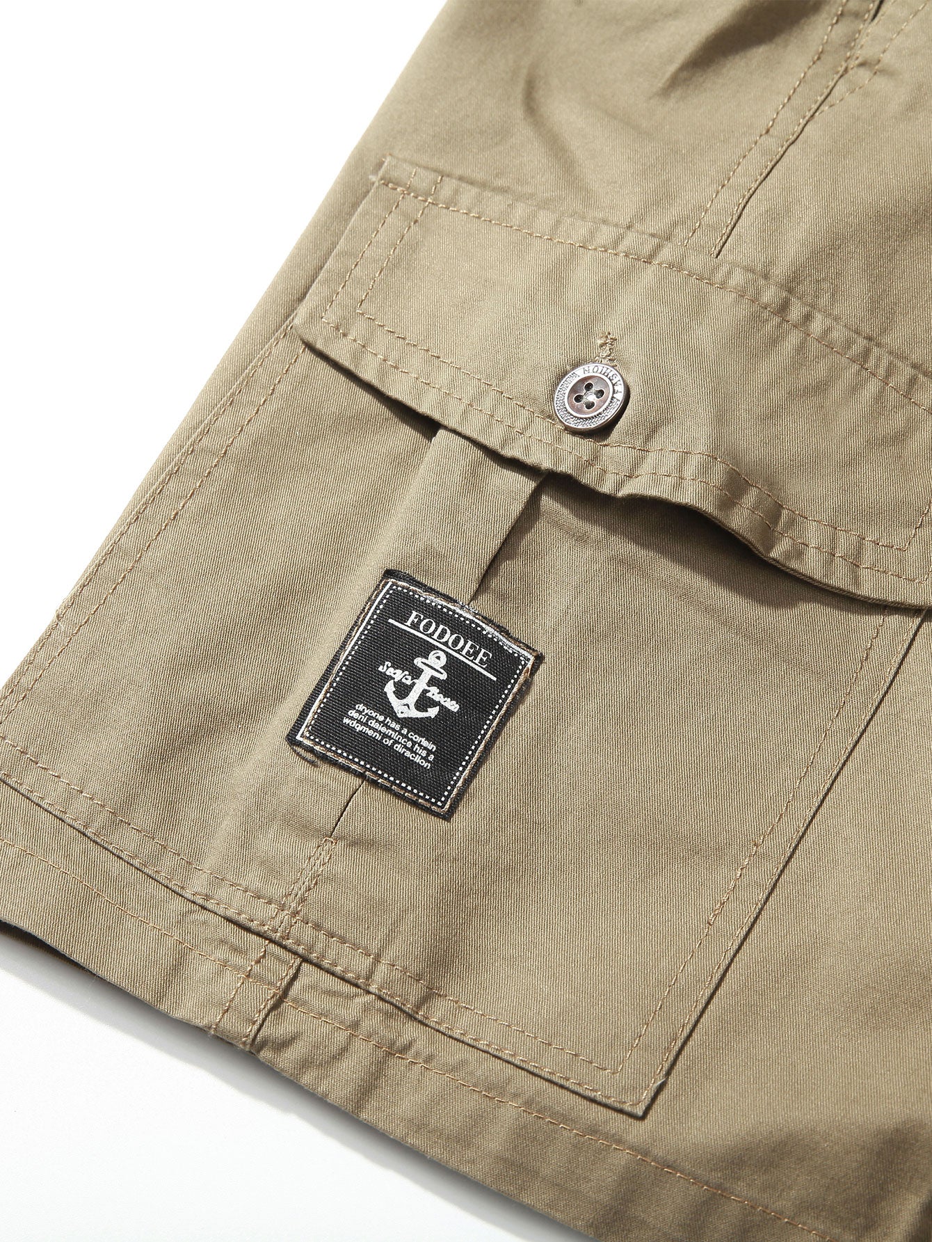 3 Pieces Chino Drawstring Cargo Shorts - Image 9