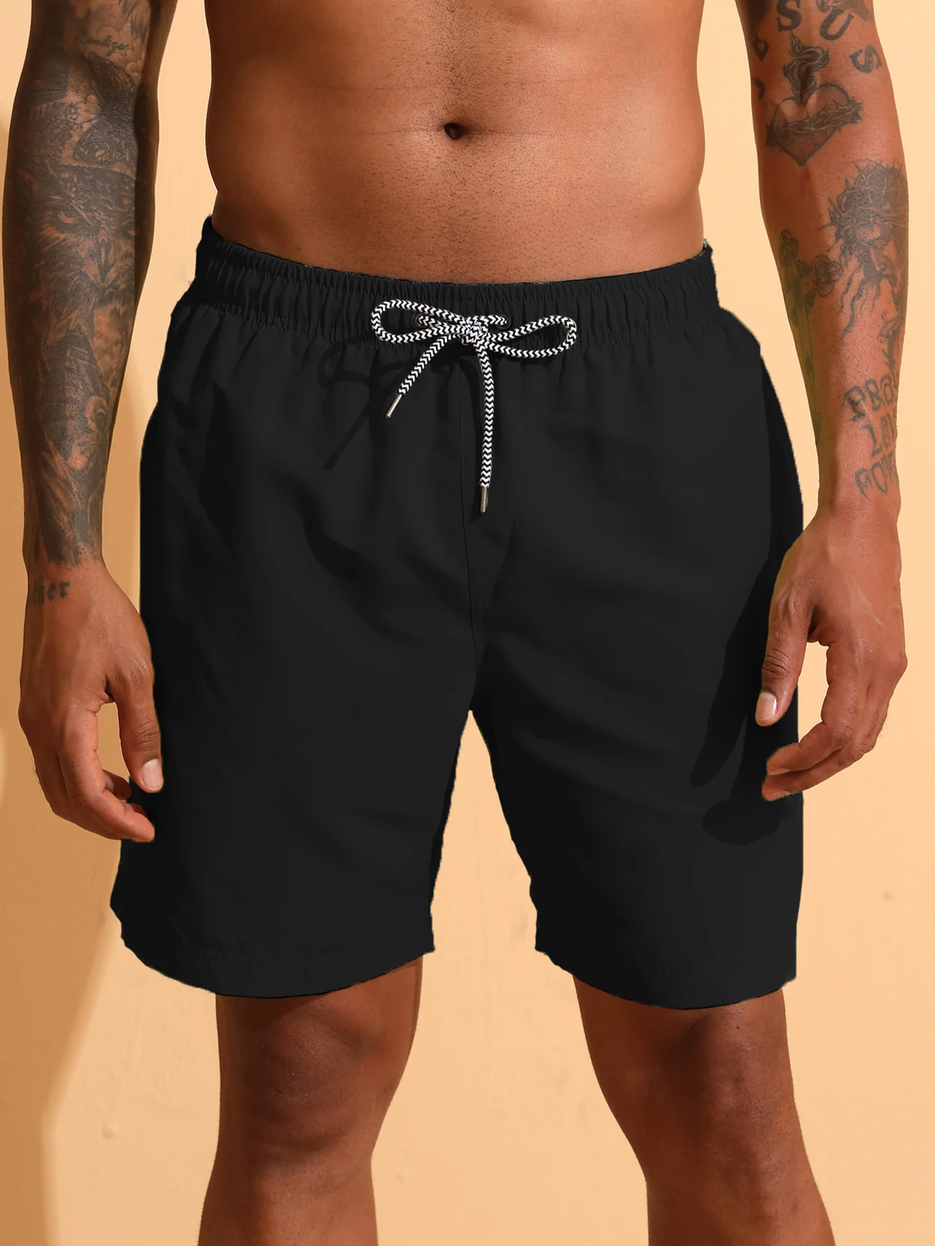 3 Stück Kontrast-Taillenshorts - Image 35