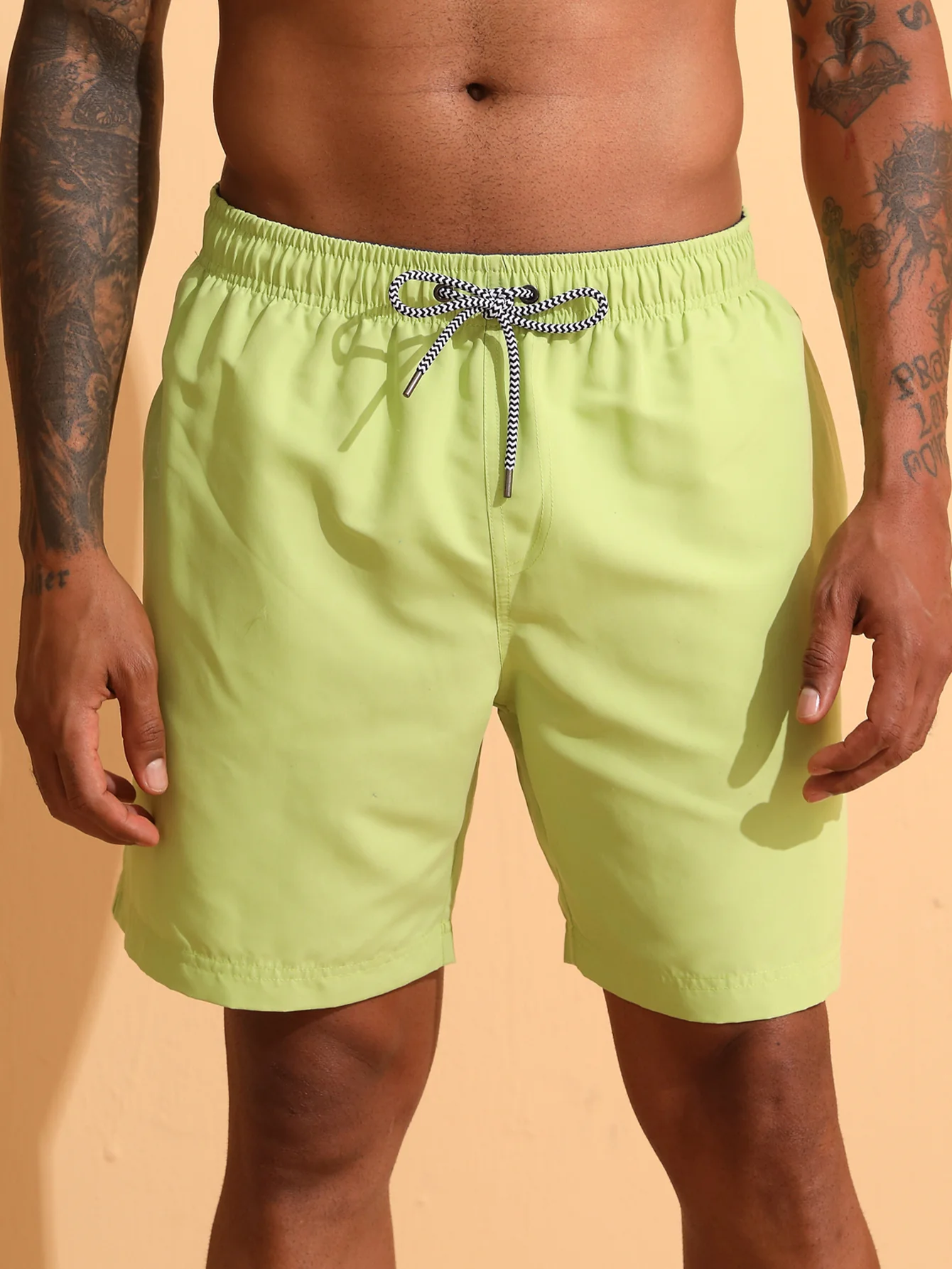 3 Stück Kontrast-Taillenshorts - Image 38