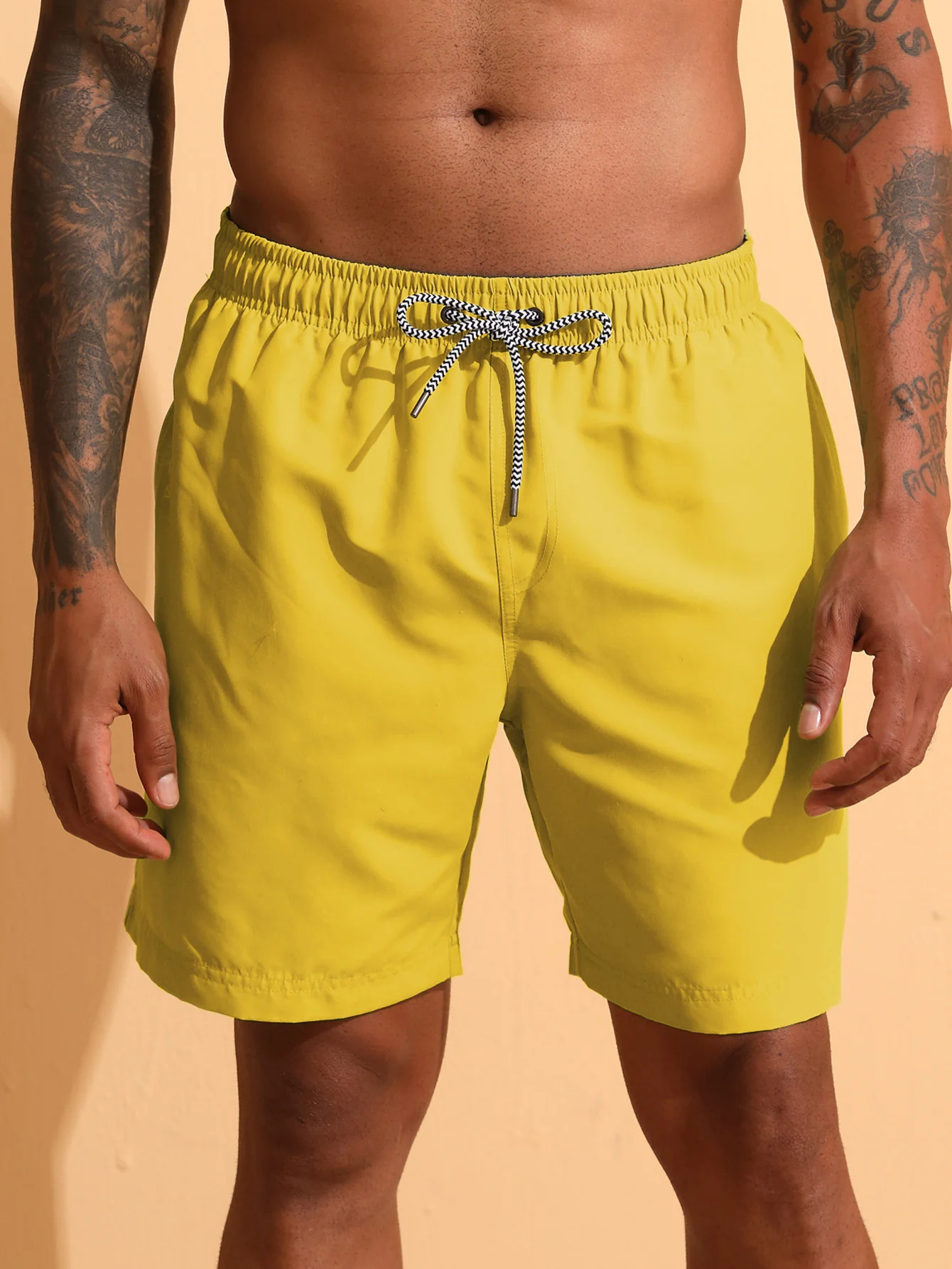 3 Stück Kontrast-Taillenshorts - Image 39