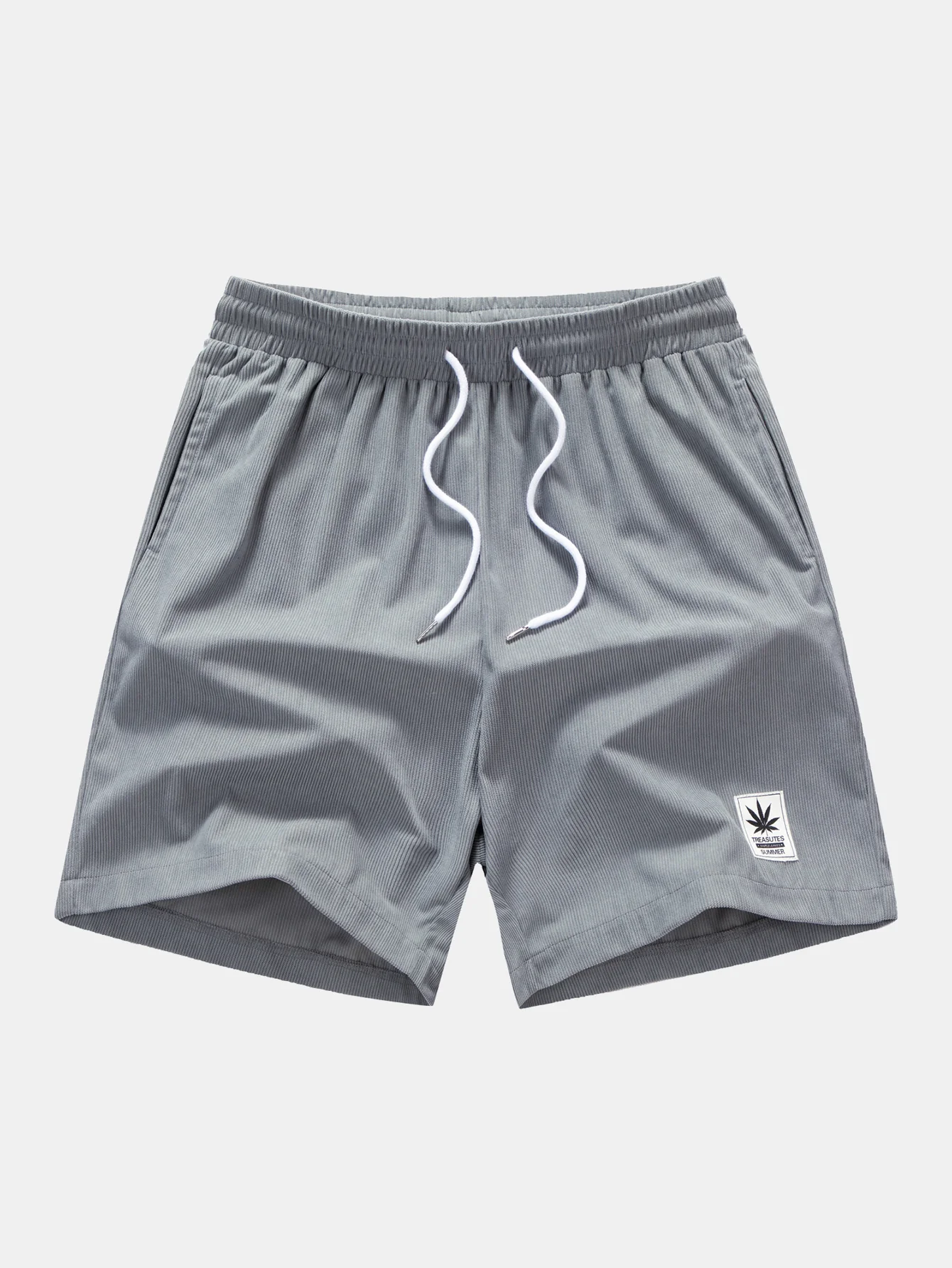3-teiliges Corduroy Drawstring Shorts Set - Image 13