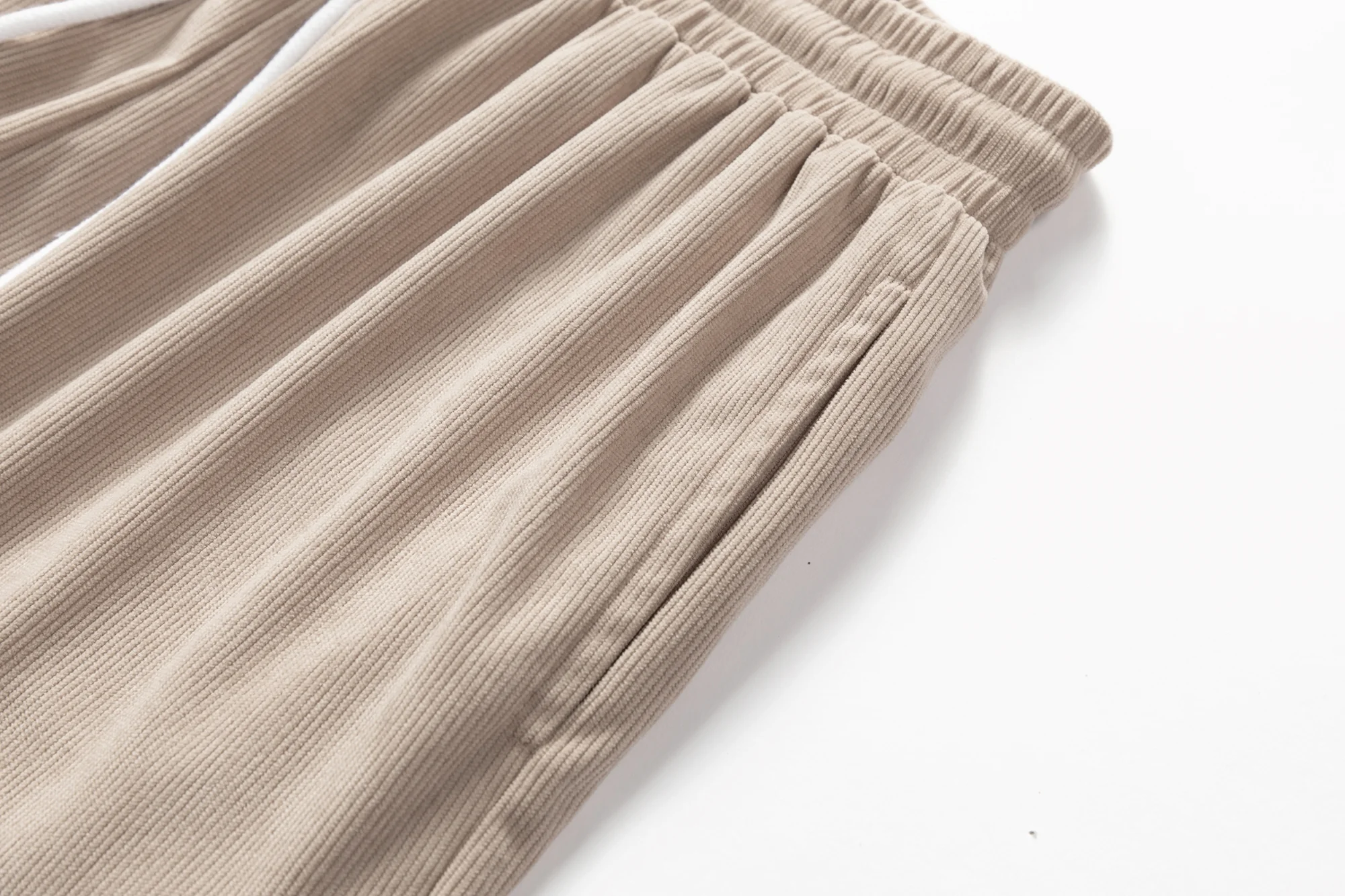 3-teiliges Corduroy Drawstring Shorts Set - Image 16