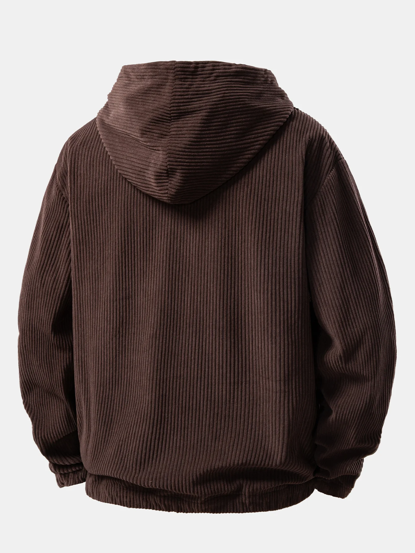 Corduroy Hoodie With Kangaroo Pocket & Corduroy Jogger Pants - Image 7