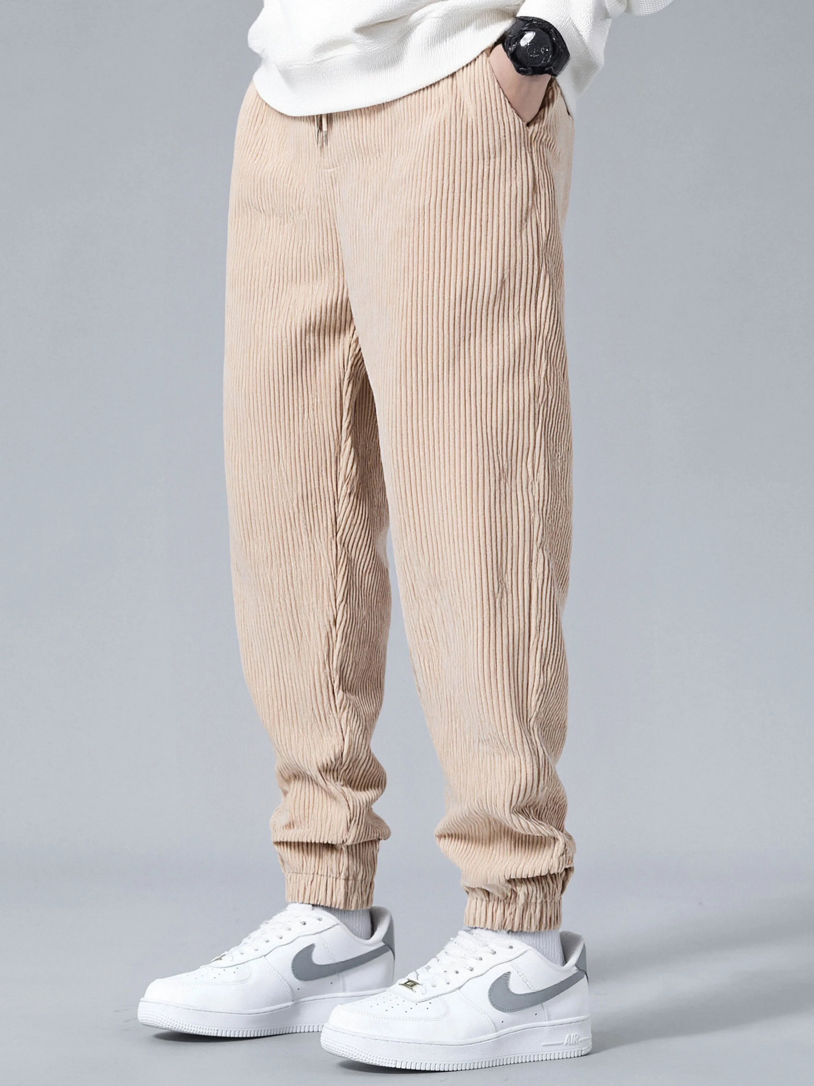 3 Pieces Corduroy Jogger Pants - Image 9