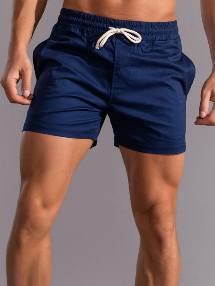 3 Stück Baumwolle 3" Kordelzug Shorts - Image 14