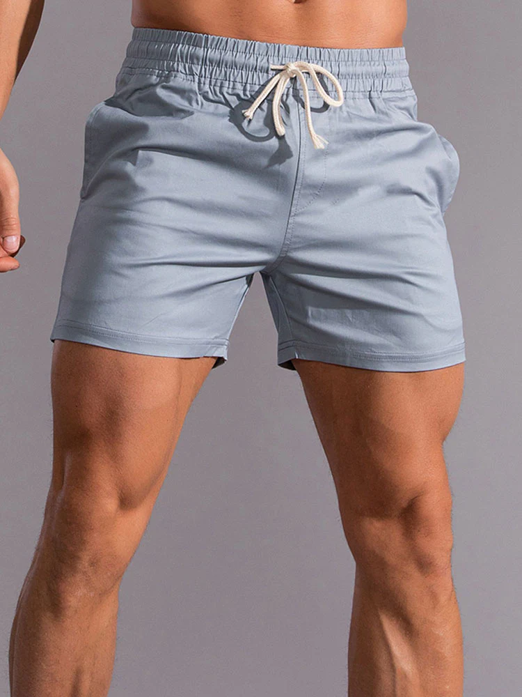 3 Stück Baumwolle 3" Kordelzug Shorts - Image 16