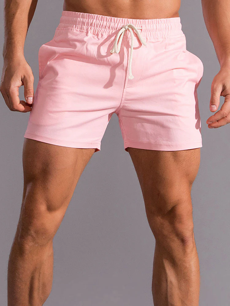3 Stück Baumwolle 3" Kordelzug Shorts - Image 17