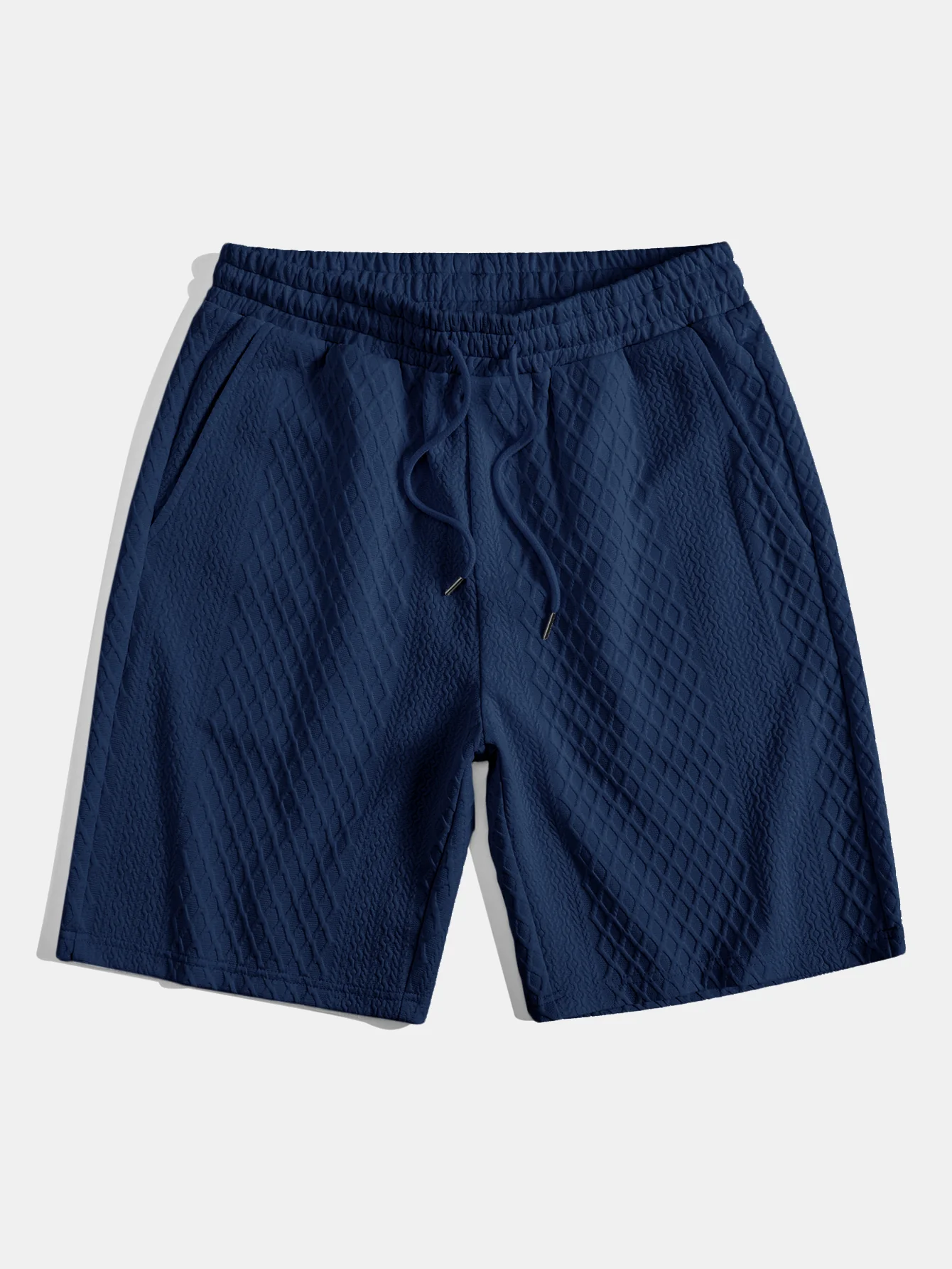3 Stück Diamant Geometrische Jacquard Kordelzug Shorts - Image 11