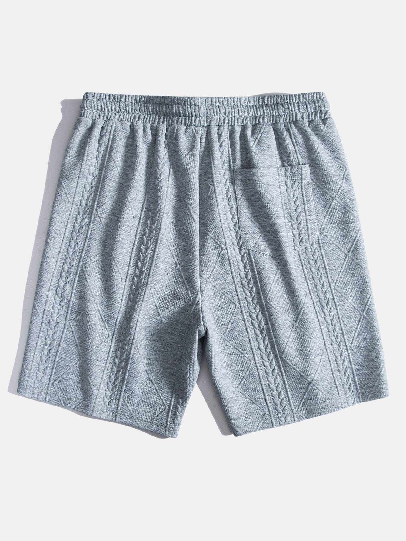 3 Stück Geometrische Jacquard Shorts mit Kordelzug - Image 7