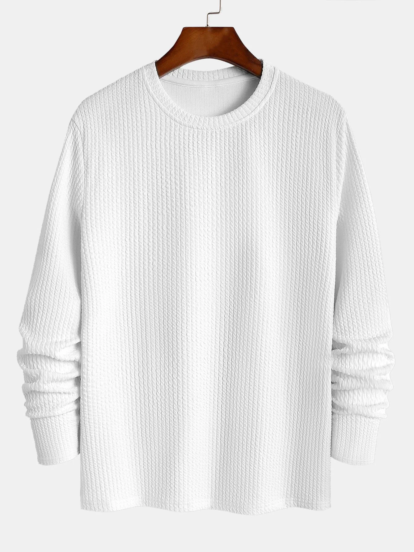 3 Stück Langarm Muskel-Fit Ripp-T-Shirt - Image 7