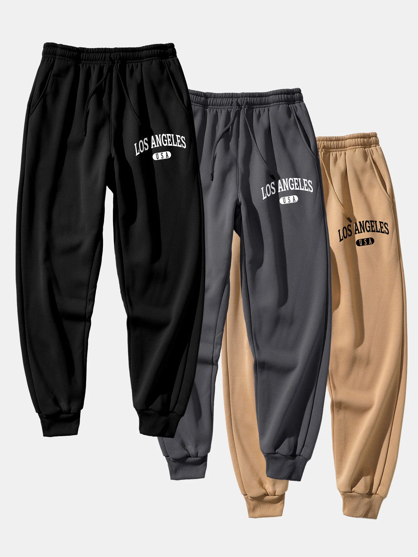 3 Teile Los Angeles Print Jogginghose - Image 2