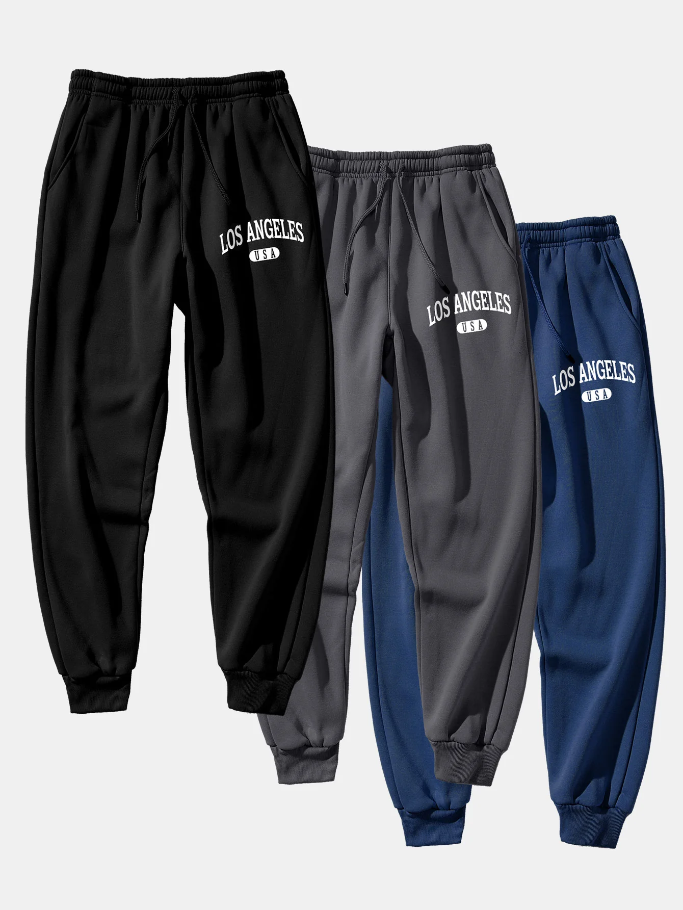 3 Teile Los Angeles Print Jogginghose - Image 4