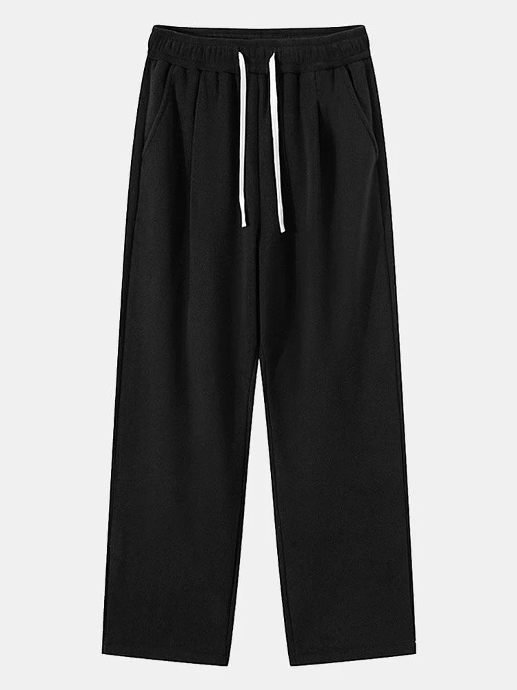 3 Teile Polarfleece Lockere Passform Gerade Bein Hose - Image 12