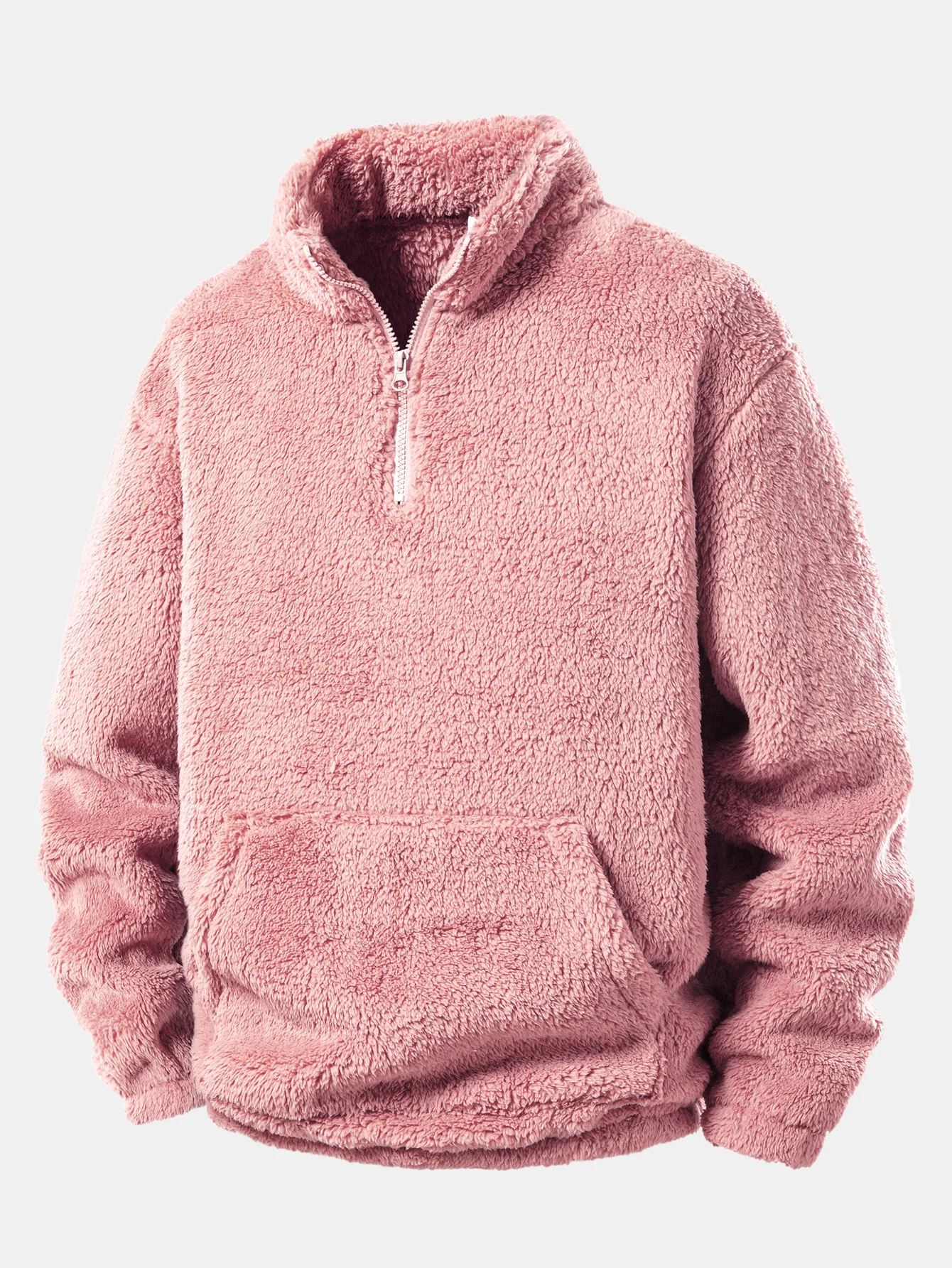3 Pieces Quarter Zip Teddy Sweatshirts - Image 10