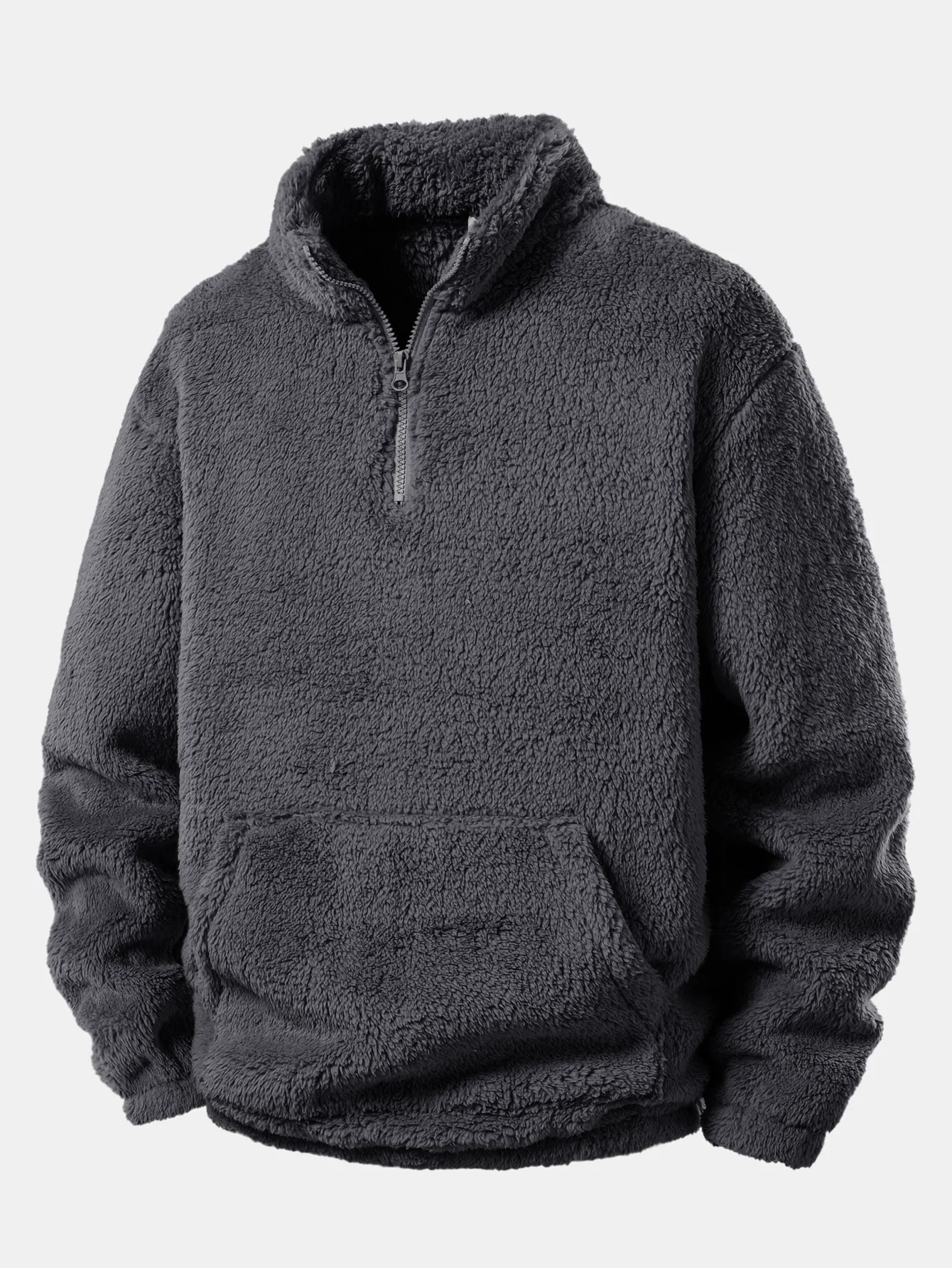 3 Pieces Quarter Zip Teddy Sweatshirts - Image 6